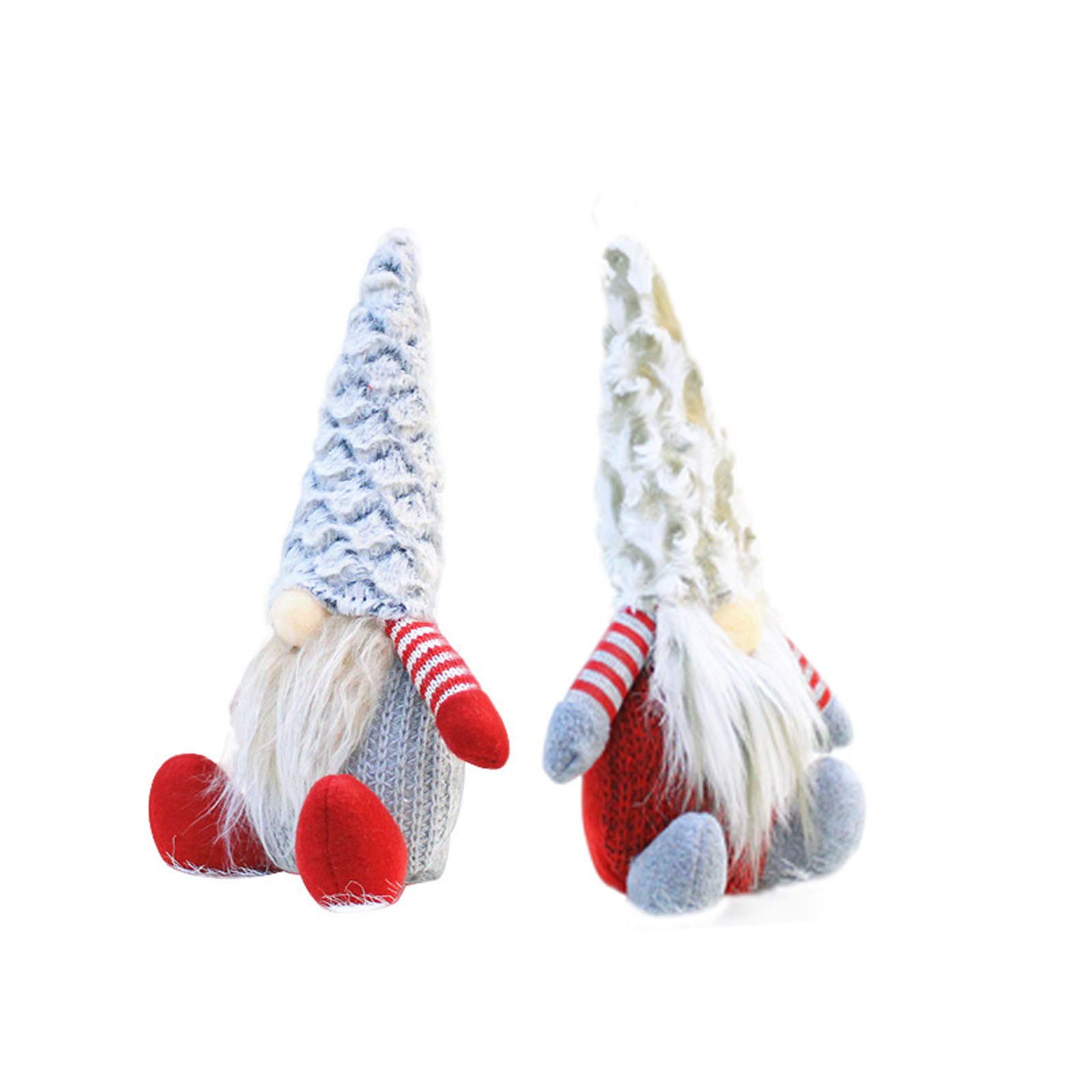 IFOMENG Christmas Doll Decor Set - 2PC Festive Xmas Tree Ornaments & Party Table Decorations for Holiday Home, Dinner Parties & Gift Giving