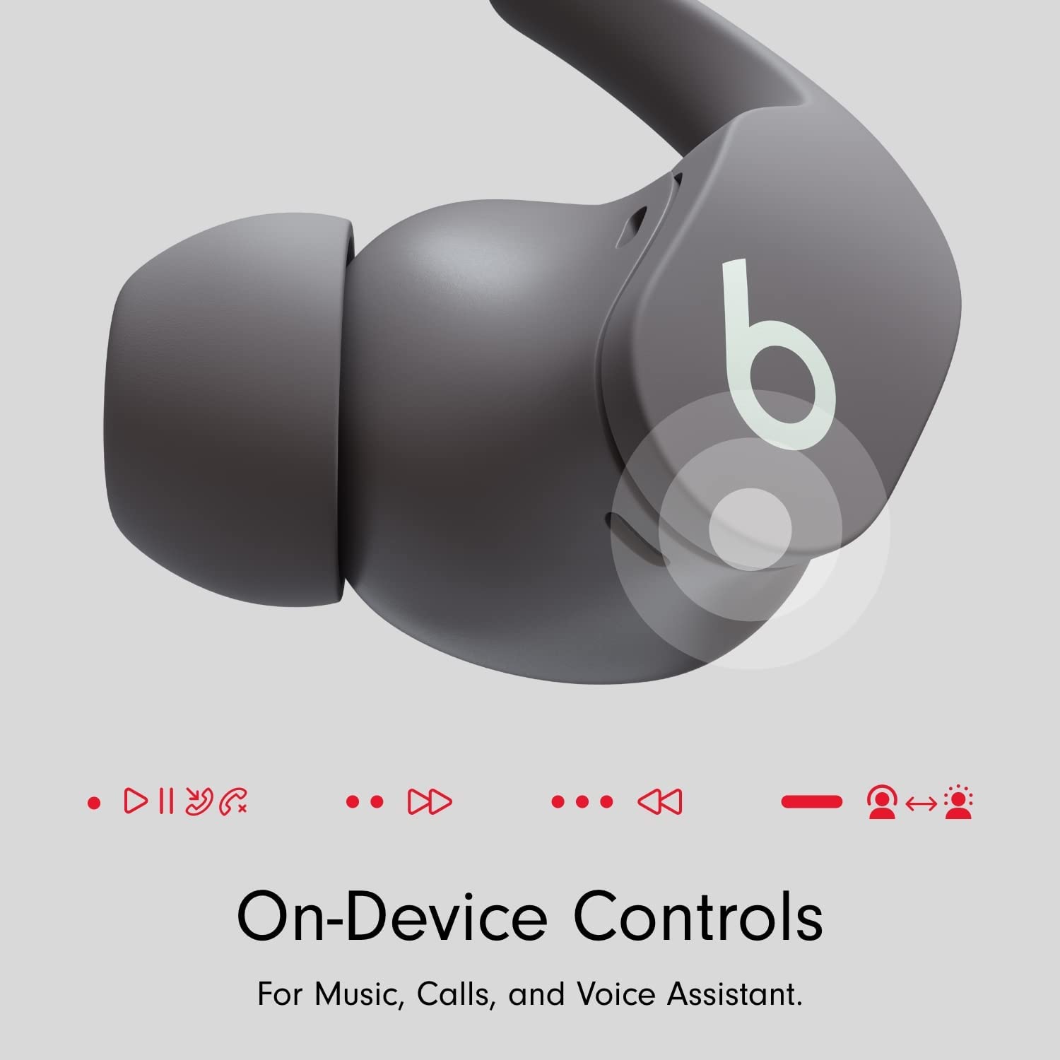 Beats Fit Pro True Wireless Noise Cancelling Earbuds - Sage Gray (Renewed Premium) | Sweatproof Bluetooth Headphones for Workouts, Running & Gym | Active Noise Cancellation for Commuting & Travel