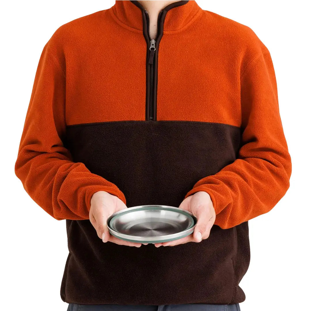 Sea To Summit Detour Stainless Steel Collapsible Bowl - Medium Camping Cookware for Backpacking, Hiking & Outdoor Adventures