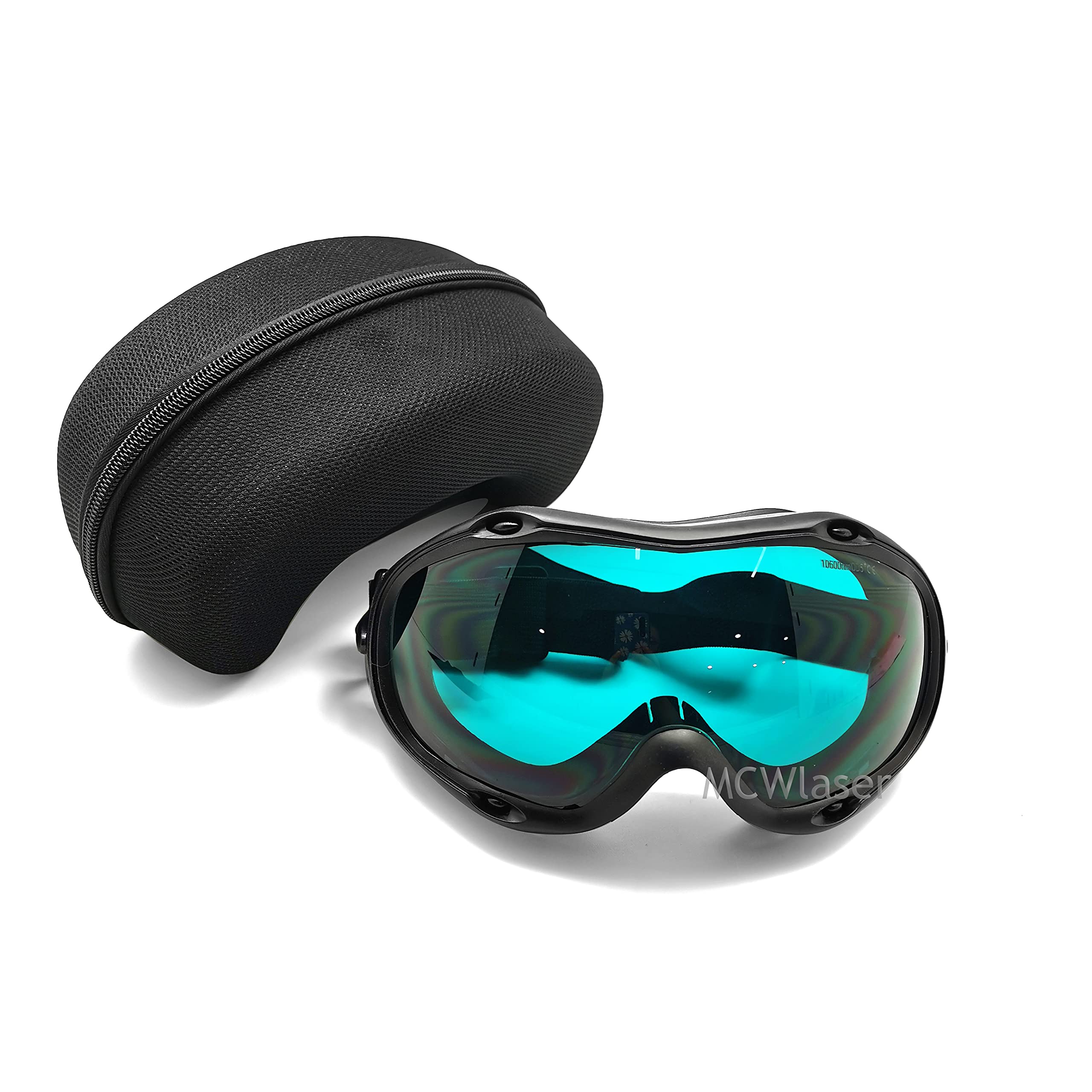 MCWlaser CO2 Laser Safety Goggles - OD5+ 10600nm Eye Protection Glasses for Laser Engraving & Cutting Machines - CE Certified for Workshop, DIY Projects & Industrial Use