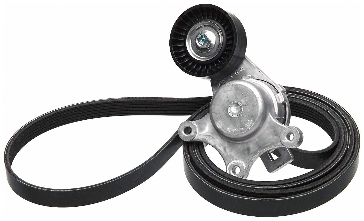 Serpentine Belt Drive Component Kit - Compatible with Ford Vehicles | Replacement Belt Drive Accessories for Smooth Engine Performance | Ideal for Ford Car & Truck Maintenance & Repairs