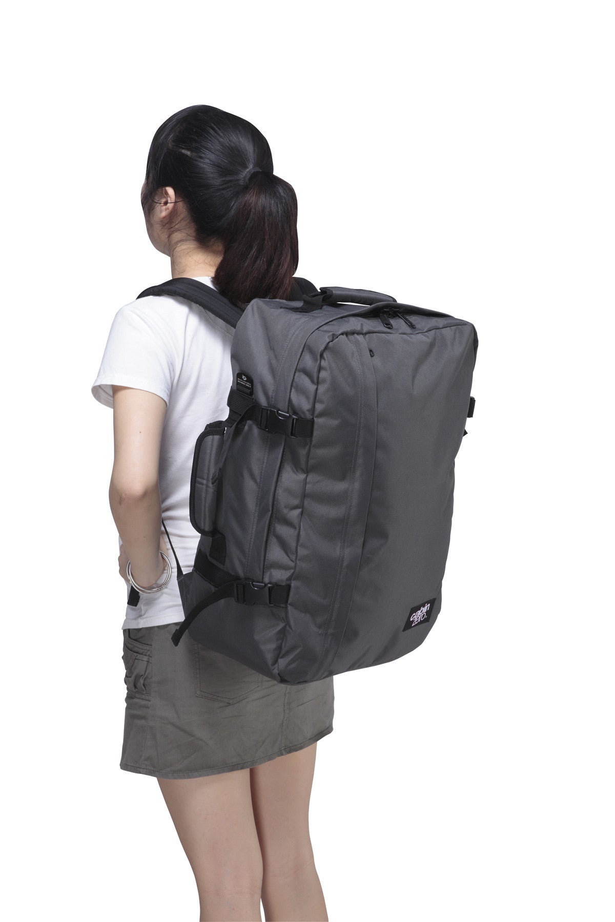 CabinZero Classic 44L Travel Backpack - Lightweight Carry-On Luggage for Men & Women | Perfect for Airplane, Weekend Trips & Outdoor Adventures