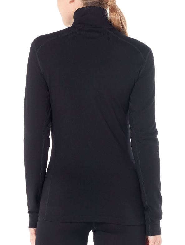 Icebreaker 260 Tech LS Half Zip Women's Merino Wool Base Layer - Warm & Breathable Long Sleeve Shirt for Hiking, Skiing & Outdoor Activities