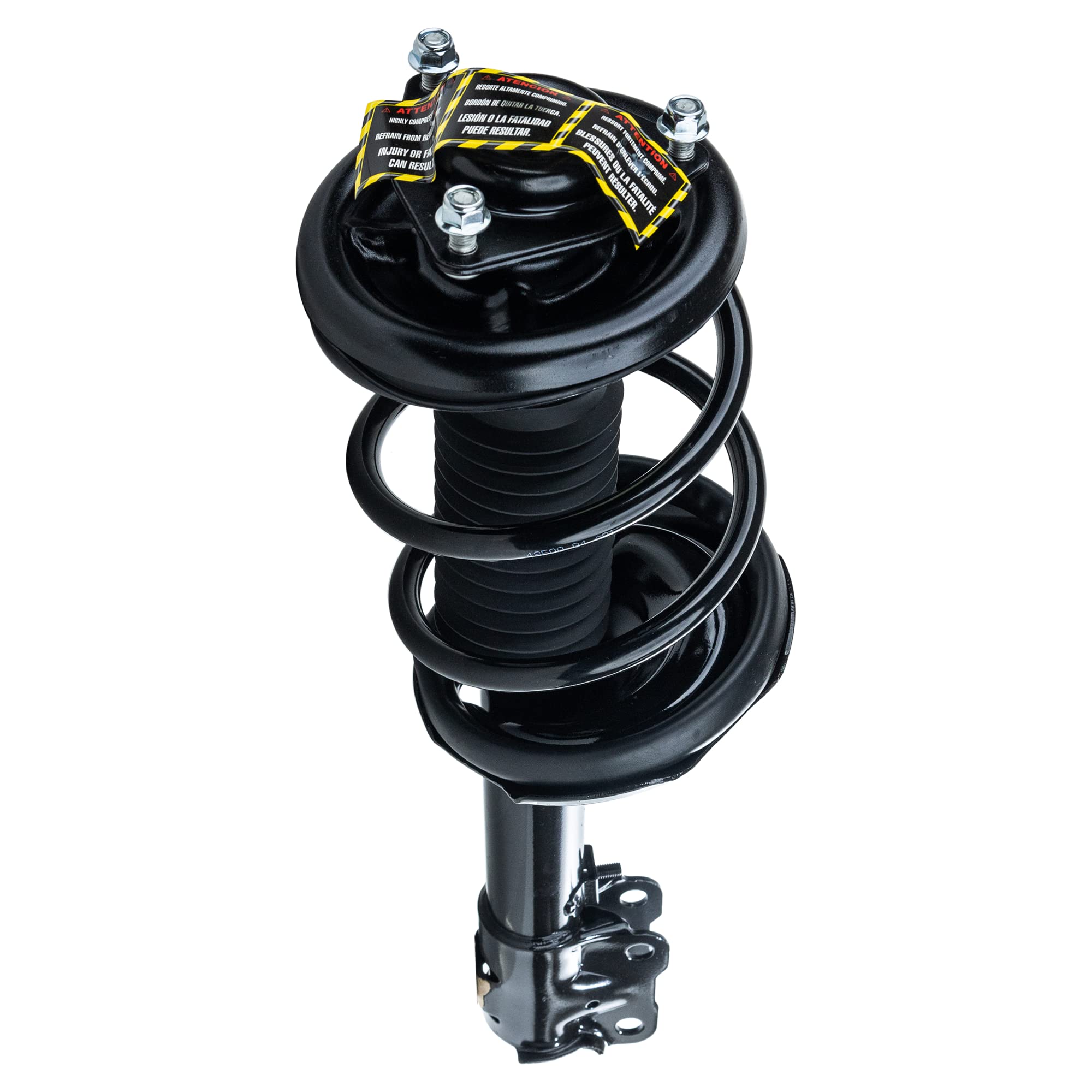 Garage-Pro 2-Piece Complete Front Shock Strut & Coil Spring Assembly Replacement for 2008-2011 Mitsubishi Outlander (Driver & Passenger Side, 3rd Row Seating) - Smooth Ride & Enhanced Stability for City Driving & Off-Road Adventures