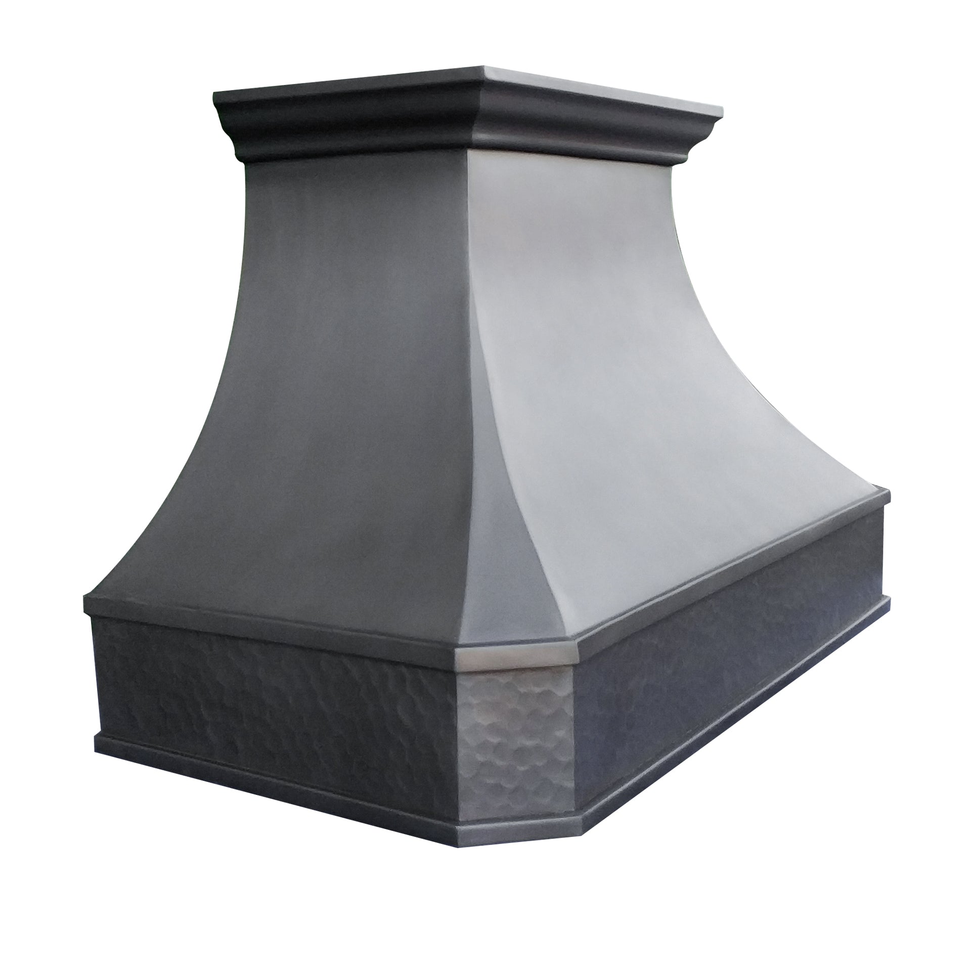 RHM Custom Black Copper Curved Range Hood VH03SL - Premium Kitchen Ventilation for Kirsten Style Homes | Perfect for Modern & Farmhouse Kitchens