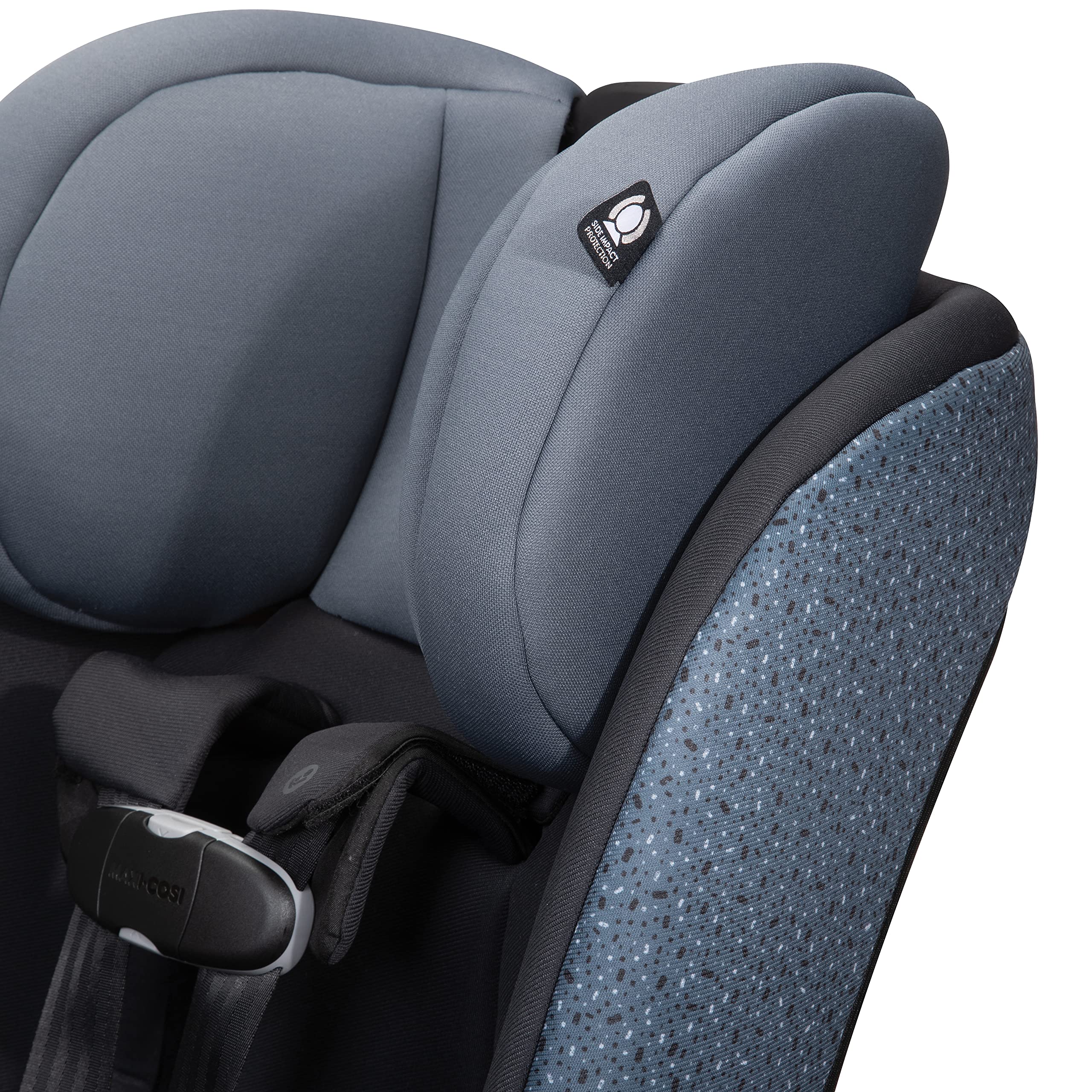 Maxi-Cosi Pria Max All-in-One Convertible Car Seat for Babies & Toddlers | Tetra Graphite - PureCosi | Safe & Comfortable for Travel, School & Family Road Trips