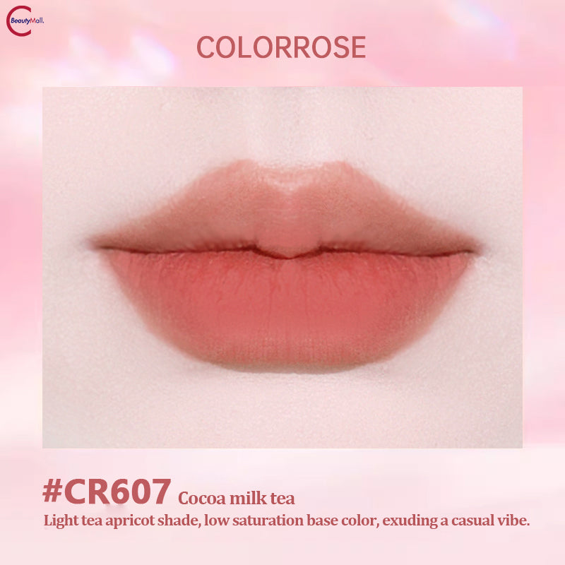 Colorrose Long Lasting Matte Lip Mud - Hydrating & Non-Drying Lip Cream for All-Day Wear | Perfect for Date Night, Parties & Everyday Makeup