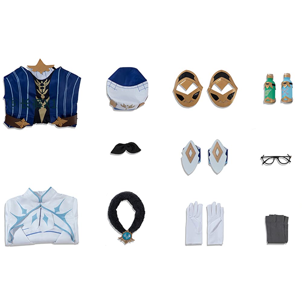 Sucrose Cosplay Costume - Genshin Impact Game Character Outfit for Halloween, Anime Conventions & Cosplay Events | Perfect for Parties, Roleplay & Themed Gatherings