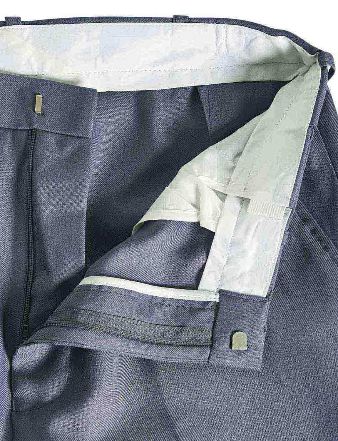 Chums Men's Stretch Waist Formal Work Pants - Comfortable Dress Slacks with Hidden Elastic Waistband for Office, Business Meetings & Professional Occasions
