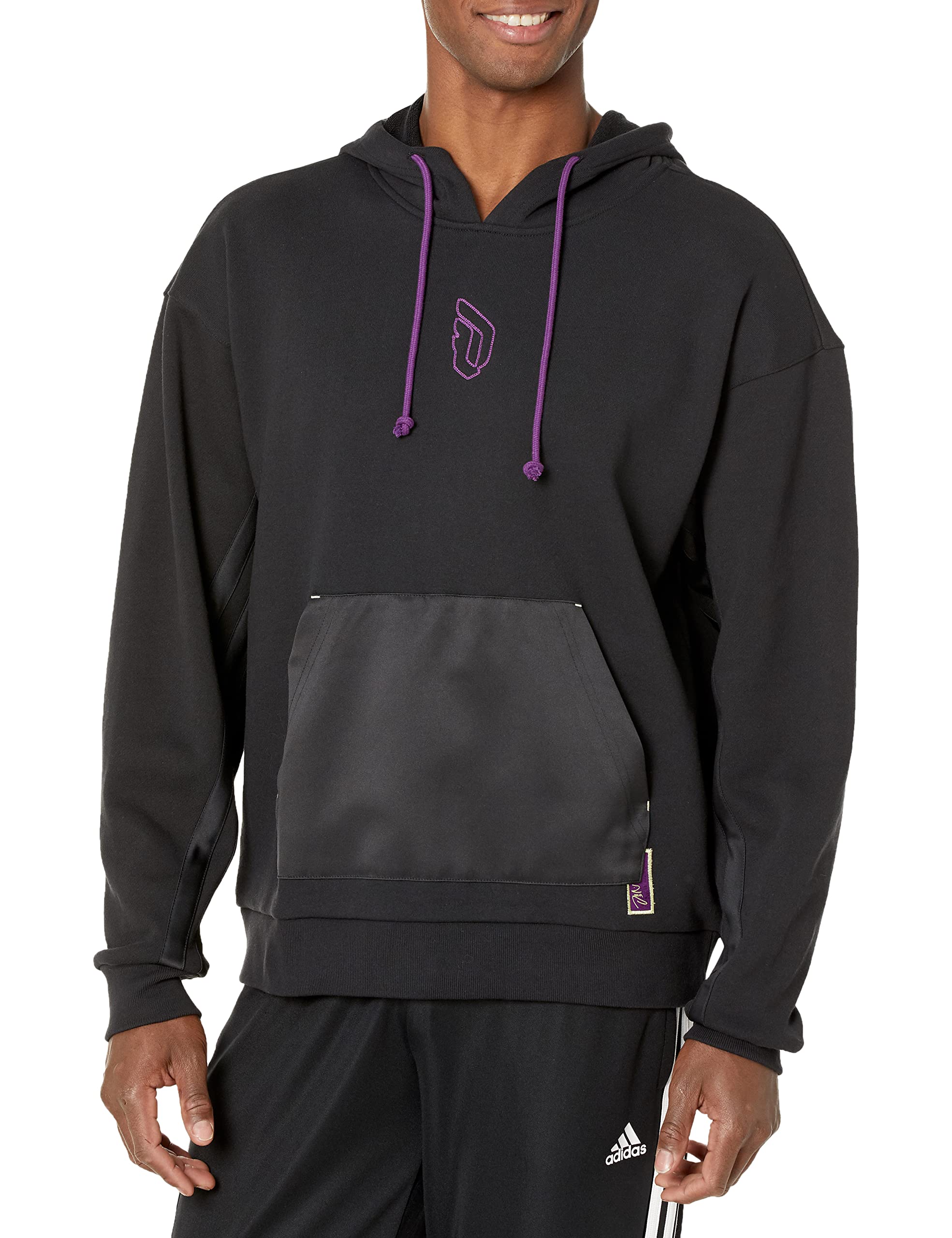 **adidas Men's Dame 8 Inn Hoodie - Lightweight & Breathable Pullover for Running, Training & Casual Wear**