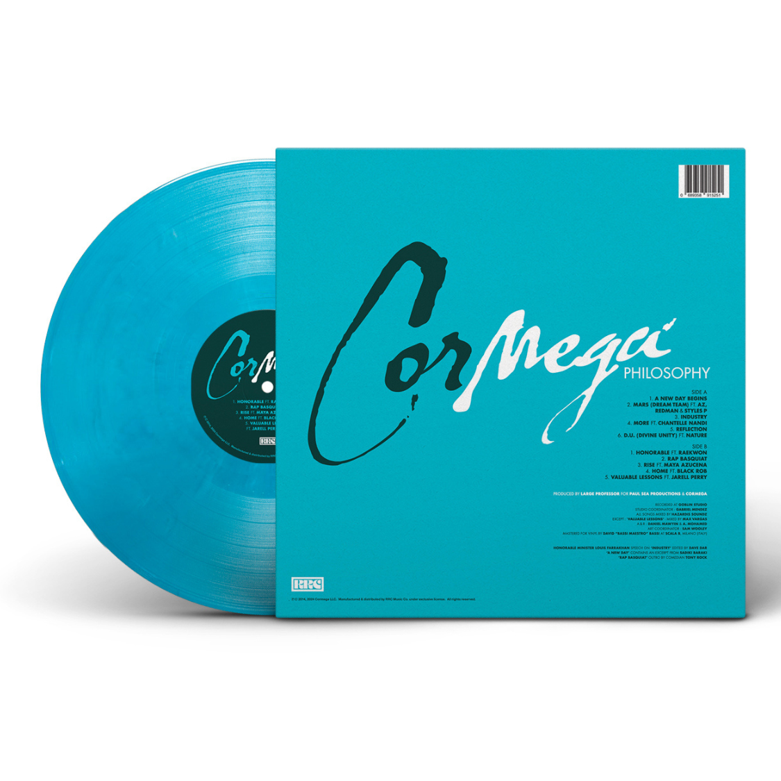 Mega Philosophy (Colored Vinyl LP) - Limited Edition Music Album for Vinyl Collectors & Audiophiles - Perfect for Home Listening, Gifts & Music Collections