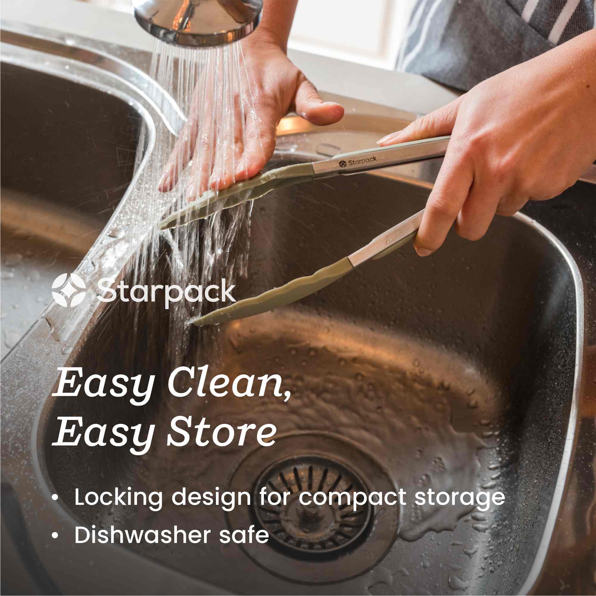 Premium Silicone-Tipped Kitchen Tongs - 12