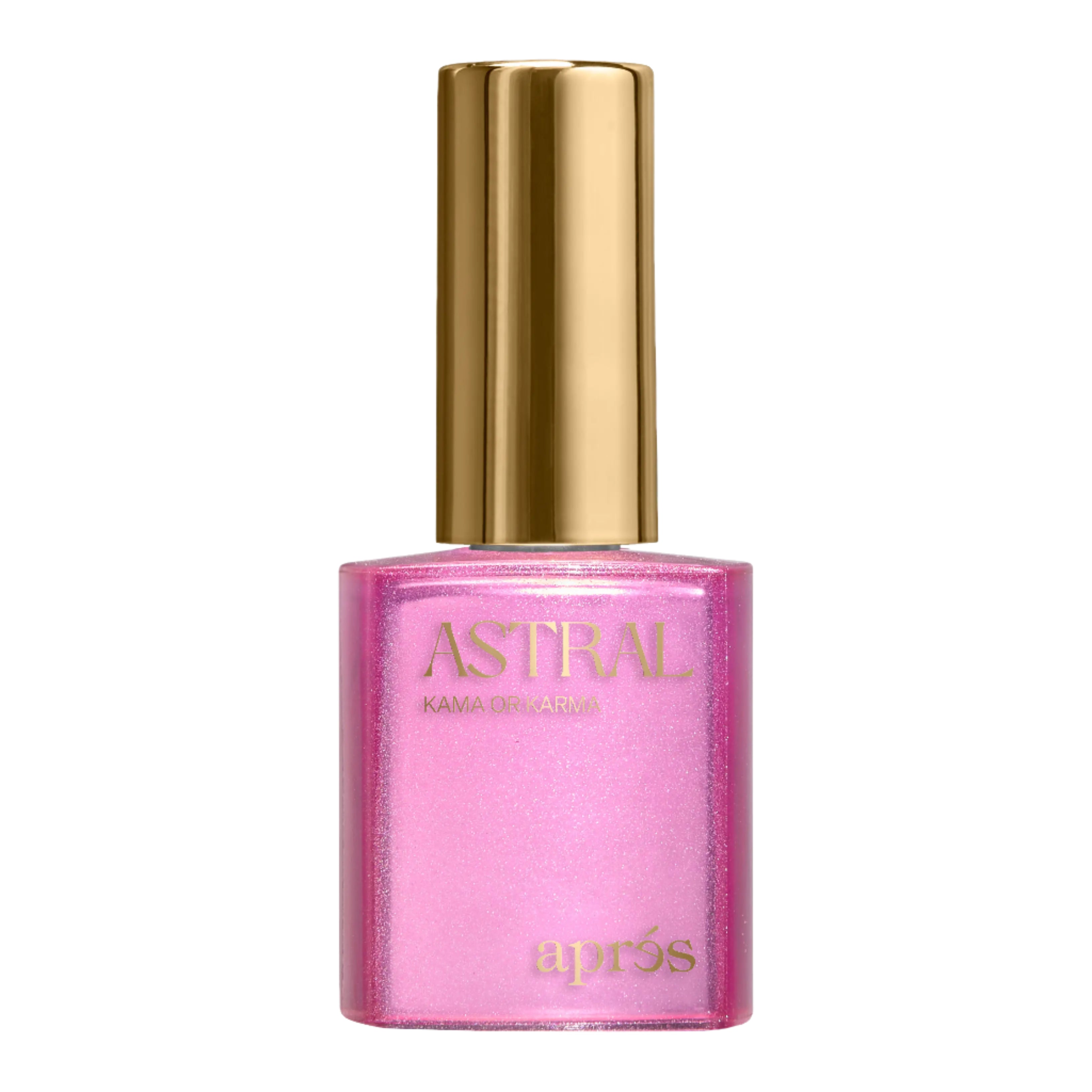 Apres Flash Glitter Gel FG10 - Kama/Karma Color - Professional Nail Art Glitter Gel for Salon & Home Manicures - Perfect for Parties, Weddings & Special Occasions