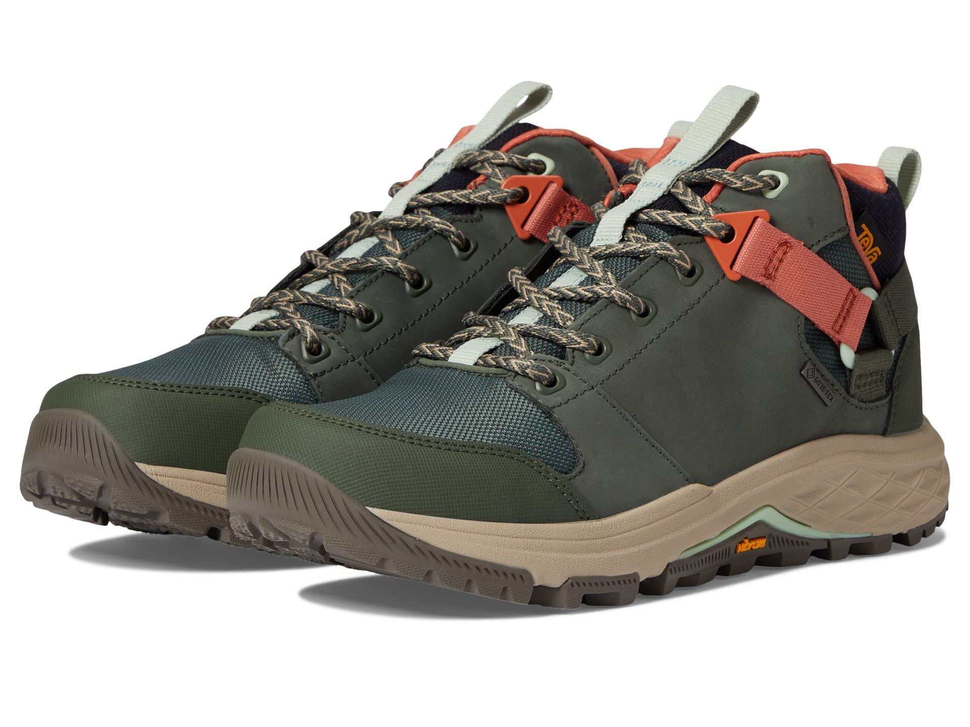 Teva Women's Grandview Gore-Tex Waterproof Hiking Boots - Lightweight & Durable for Outdoor Adventures, Trail Walking & Camping