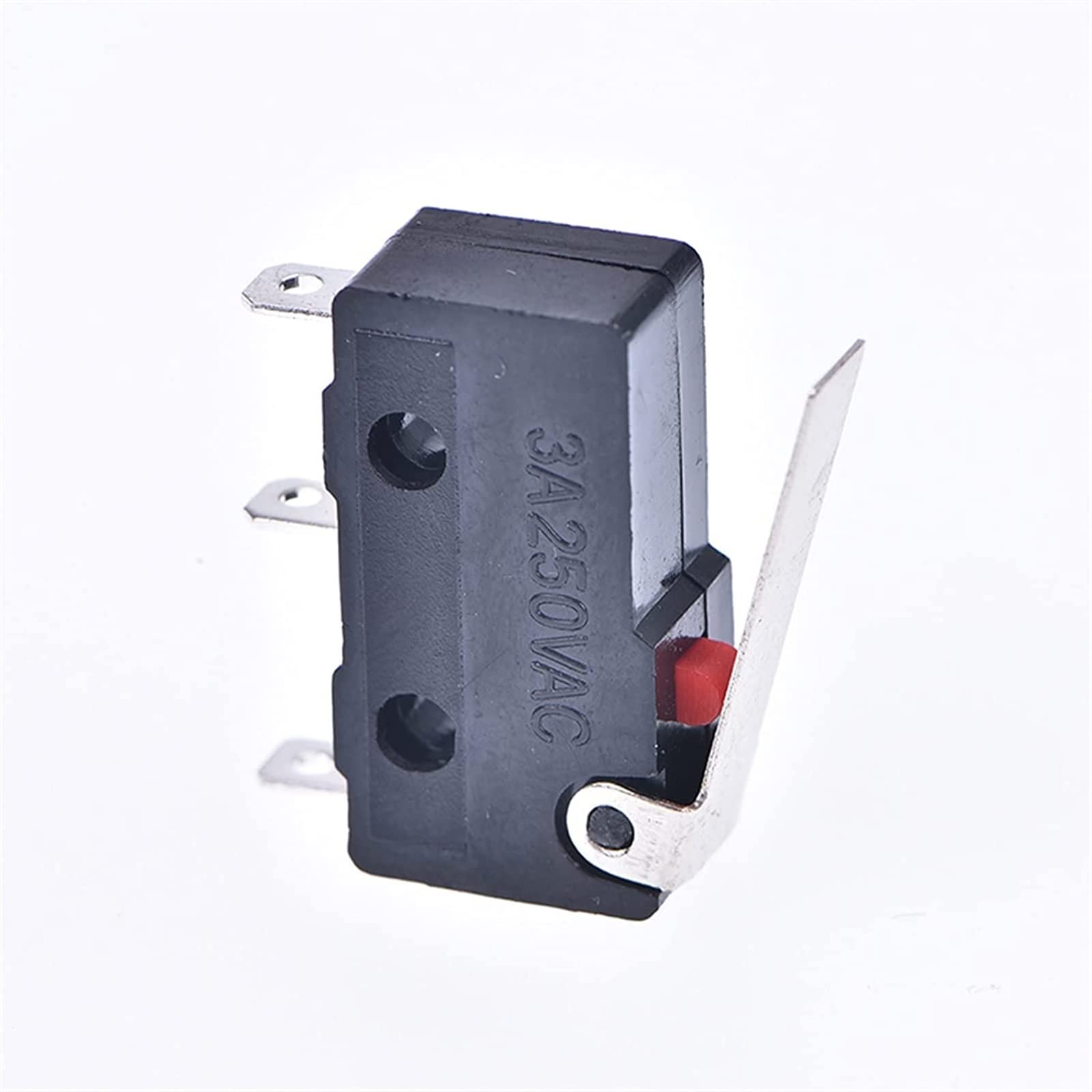 SHUBIAO 10Pcs Mini Micro Limit Switch with Roller Lever Arm - SPDT Snap Action Switch Accessories for Industrial Automation, CNC Machines, and DIY Projects (One Color)