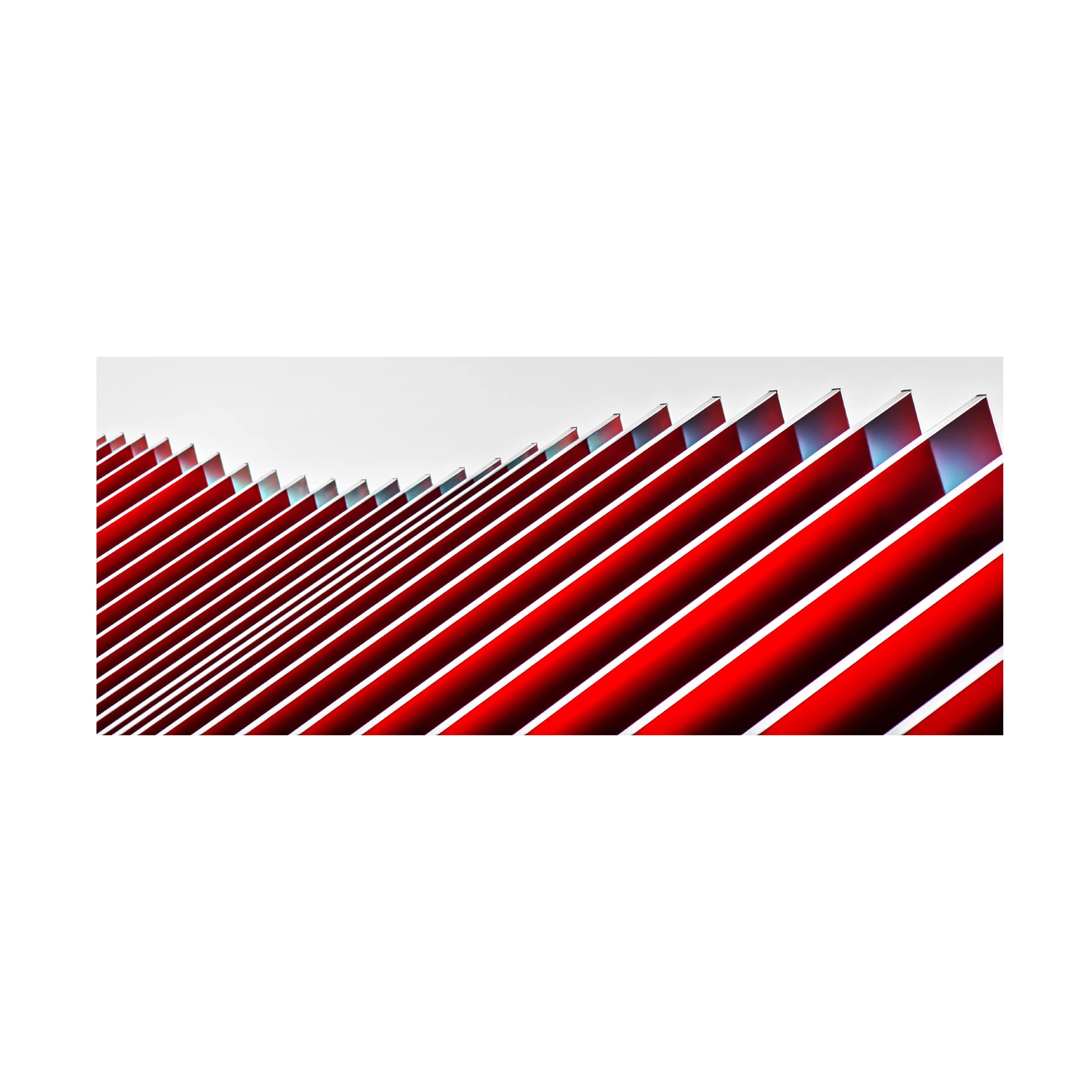Gilbert Claes 'Concertina Wall II' Canvas Art Print - Modern Abstract Wall Decor for Living Room, Bedroom & Office - Trademark Fine Art Collection