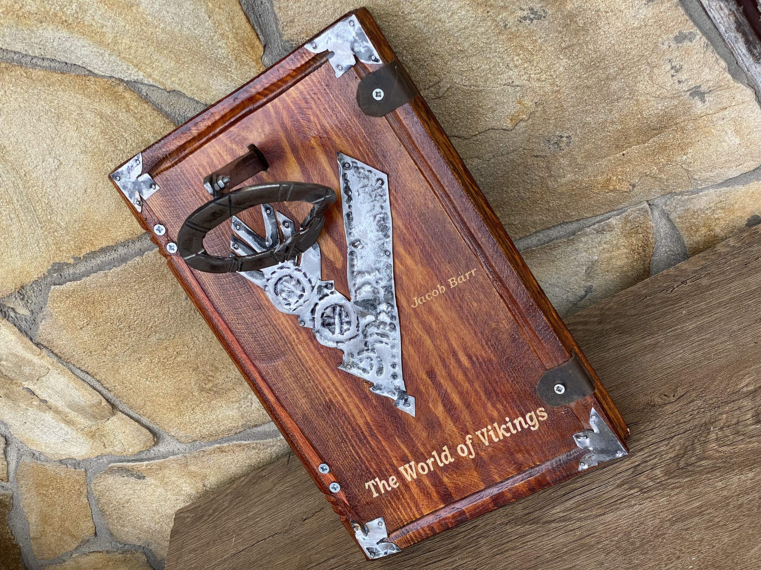 Wall Mounted Axe Holder - Personalized Axe Display Gift for Home Decor & Outdoor Enthusiasts | Perfect for Cabin, Garage, or Hunting Lodge