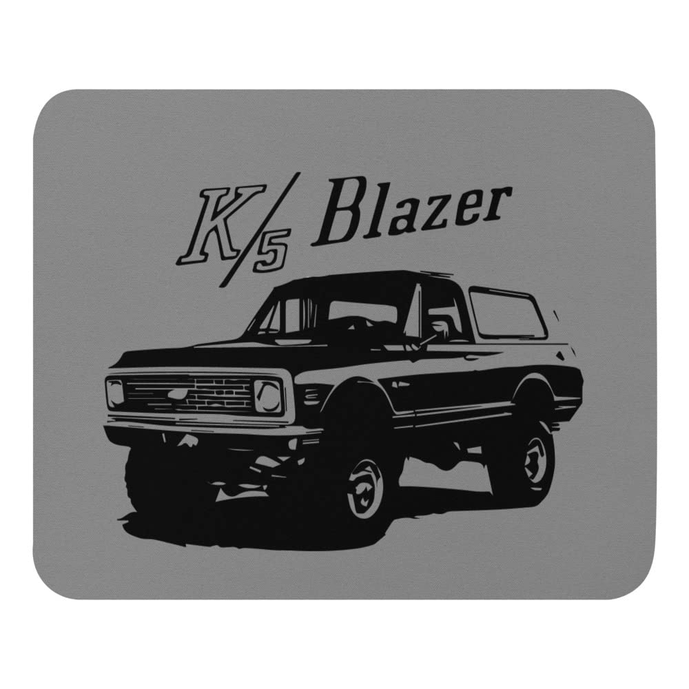 1971 Chevy K5 Blazer Truck Mouse Pad - Non-Slip Rubber Base Gaming Mouse Mat for PC, Laptop, Office & Home Use - Perfect Gift for Classic Car Enthusiasts