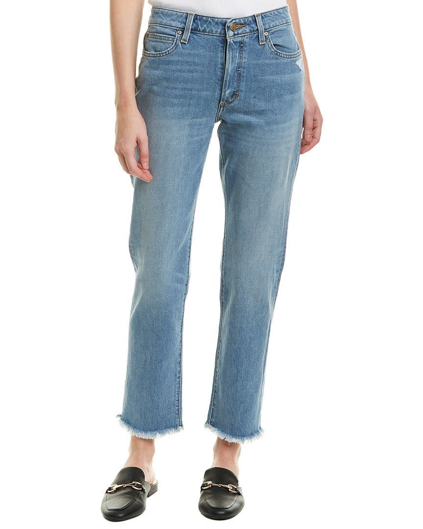 Joe's Jeans Women's Kass Mid-Rise Straight Ankle Jean - Comfortable Stretch Denim Pants for Casual Wear & Everyday Outfits