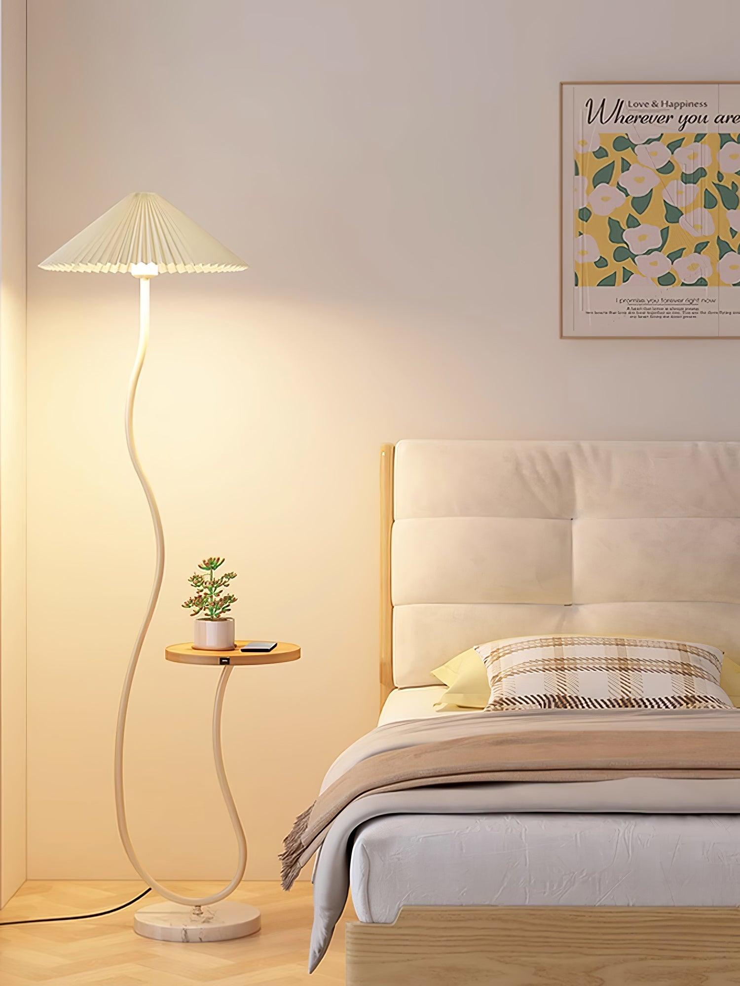 Modern Curvature Floor Lamp - Adjustable LED Standing Light for Living Room, Bedroom & Office - Stylish Home Decor Lighting for Reading & Relaxation