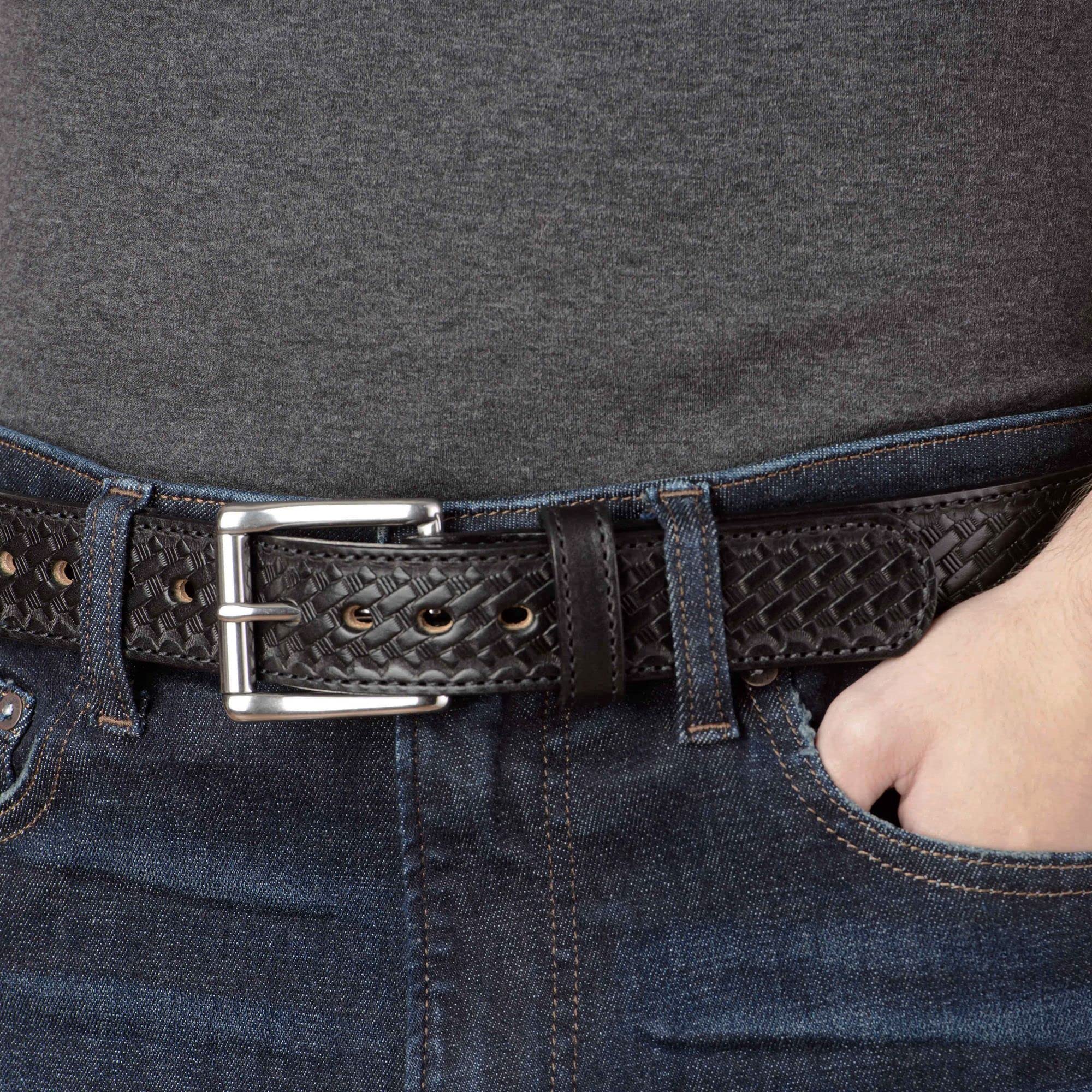 Premium Bullhide Leather Belt for Men - 1.50