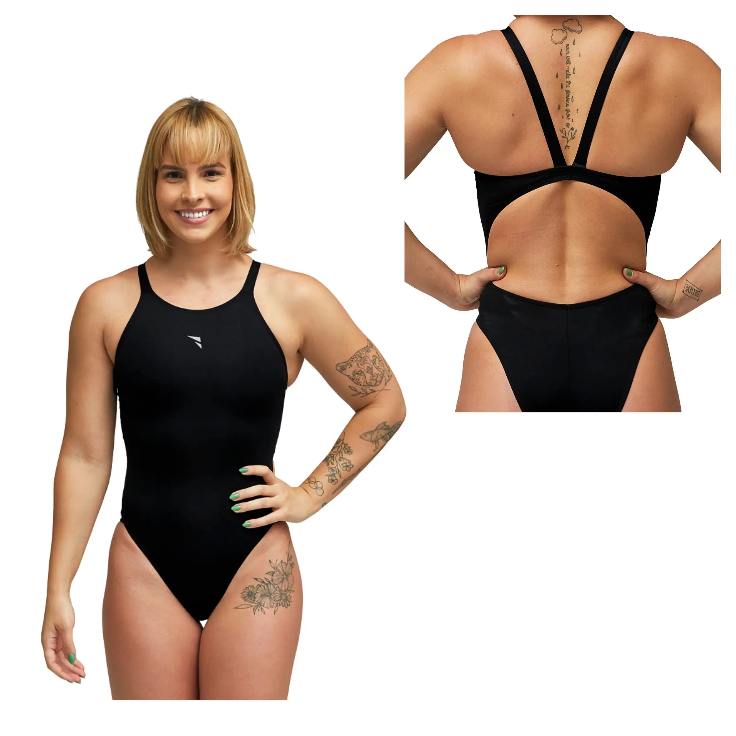MCAV Women's Professional Training Swimwear - High Performance One Piece Swimsuit for Pool & Lap Swimming | Perfect for Swim Practice, Water Aerobics & Beach Activities