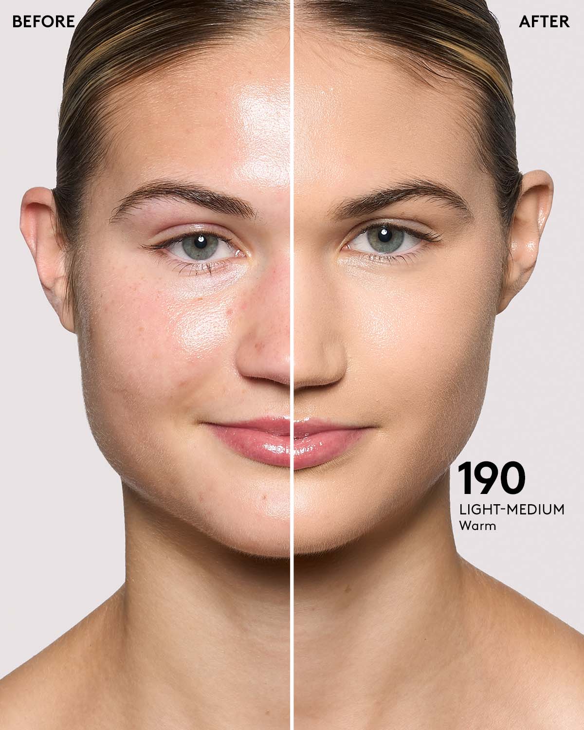 Soft'lit Naturally Luminous Longwear Foundation - 190 Light Beige | 24-Hour Hydrating Full Coverage Makeup for Flawless Skin | Perfect for Daily Wear & Special Occasions