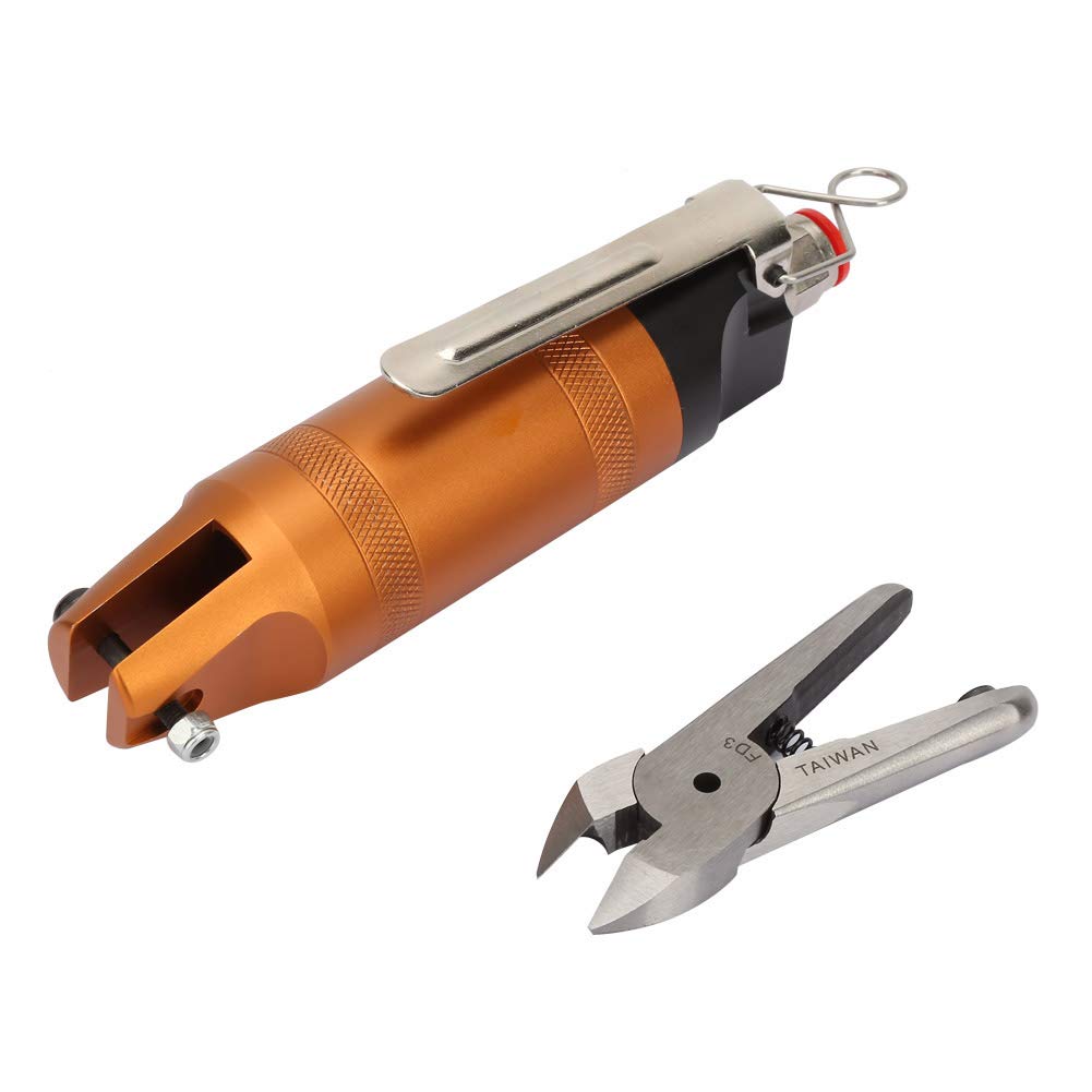 Pneumatic Air Scissors - Lightweight Industrial Metal Cutting Tool with Storage Case | HS10-FD3 Model | Perfect for HVAC, Automotive Repair & Metal Fabrication