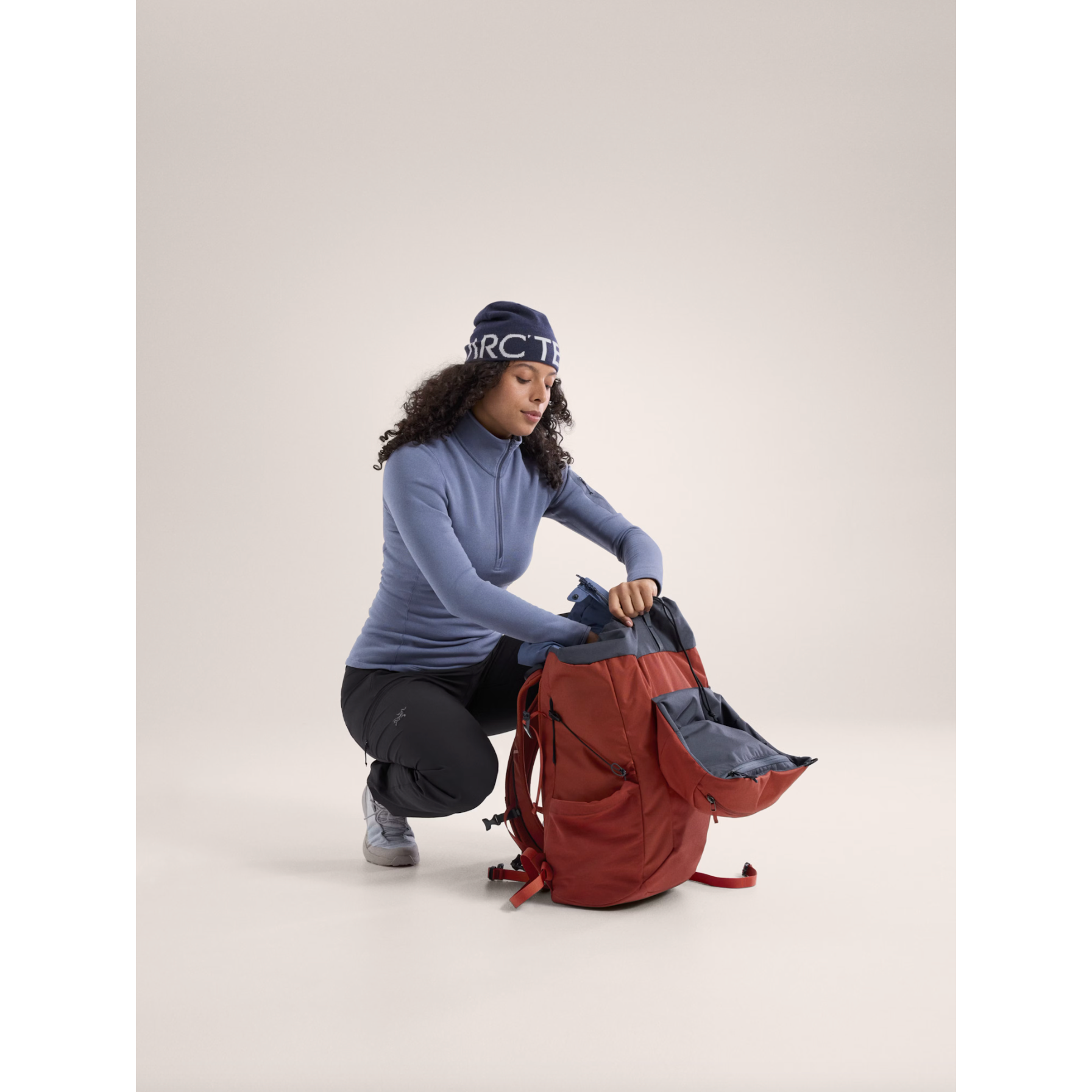 Arc'teryx Women's Kyanite Baselayer Zip Neck - Lightweight Fleece Jacket for Hiking, Running & Outdoor Activities | Moisture-Wicking & Breathable Mid Layer