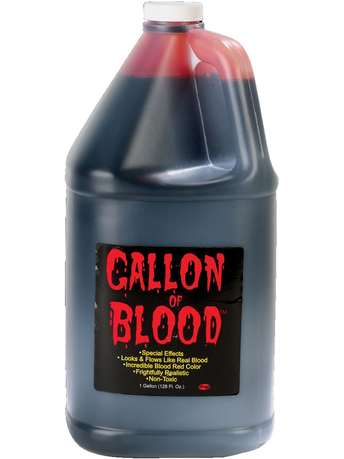Stage Blood 1 Gallon - Professional Fake Blood for Halloween, Theater & Special Effects | Realistic SFX Makeup for Cosplay, Movies & Haunted Houses