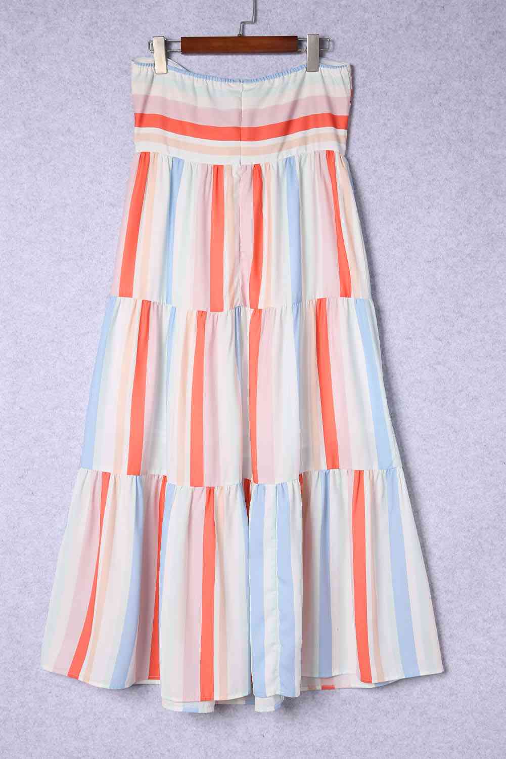 Strapless Sweetheart Neckline Resort Dress for Women - Elegant Summer Beach Vacation & Party Wear