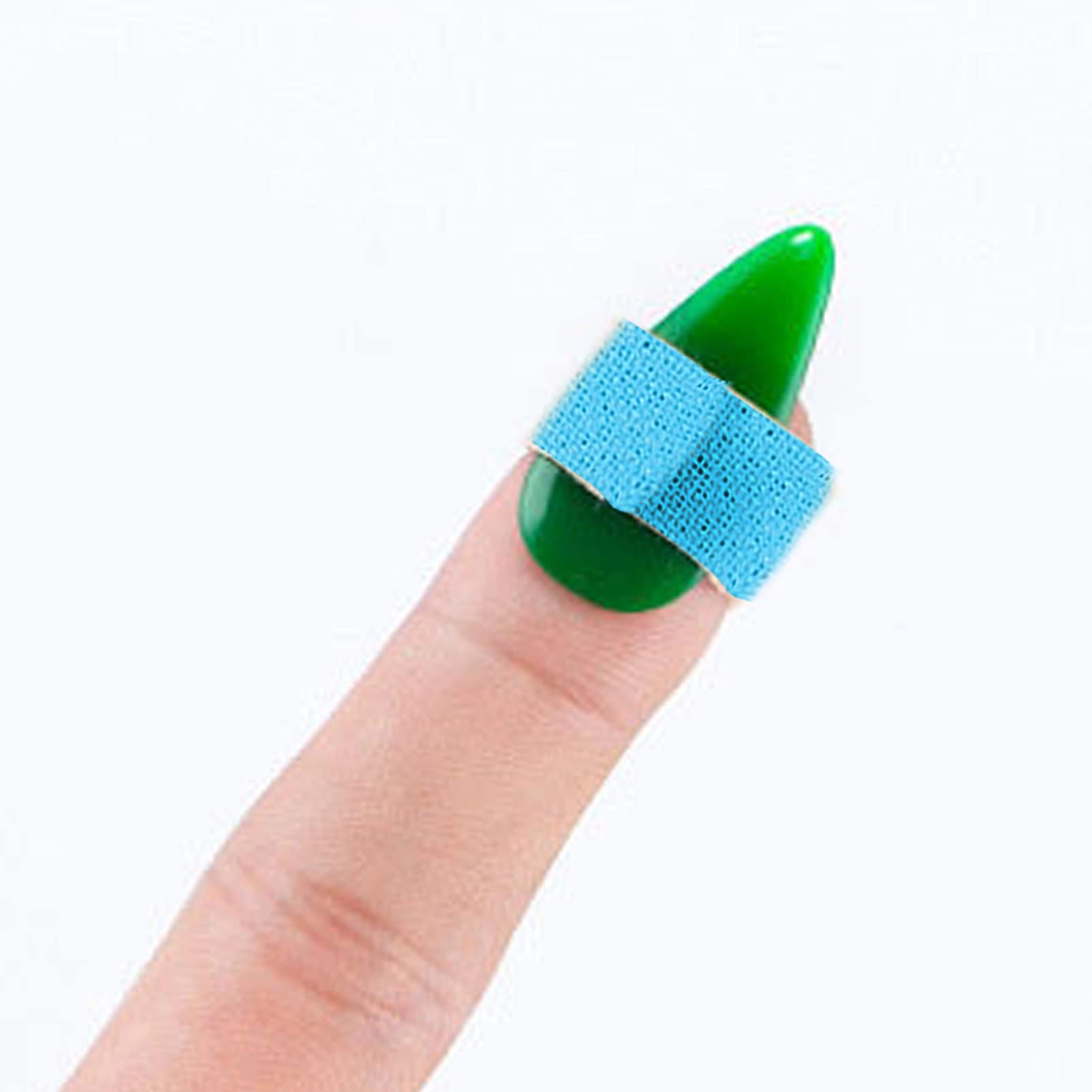 10 Rolls Cotton Athletic Tape for Guzheng, Guitar & Zither - Skin-Friendly Adhesive Finger Tape for String Instruments (Sky Blue) - Perfect for Musicians, Sports Injury Protection & First Aid