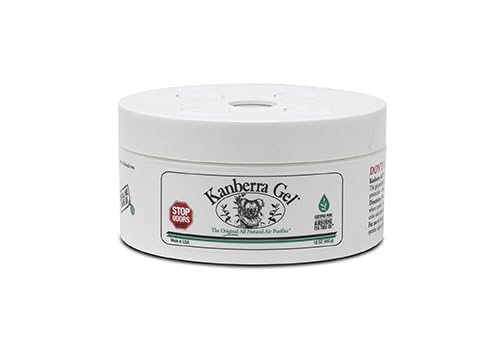 Natural Odor Eliminating Gel with Tea Tree Oil | Original All-Natural Air Freshener | 16oz Size for Home, Car, Bathroom & Pet Areas | Long-Lasting Freshness