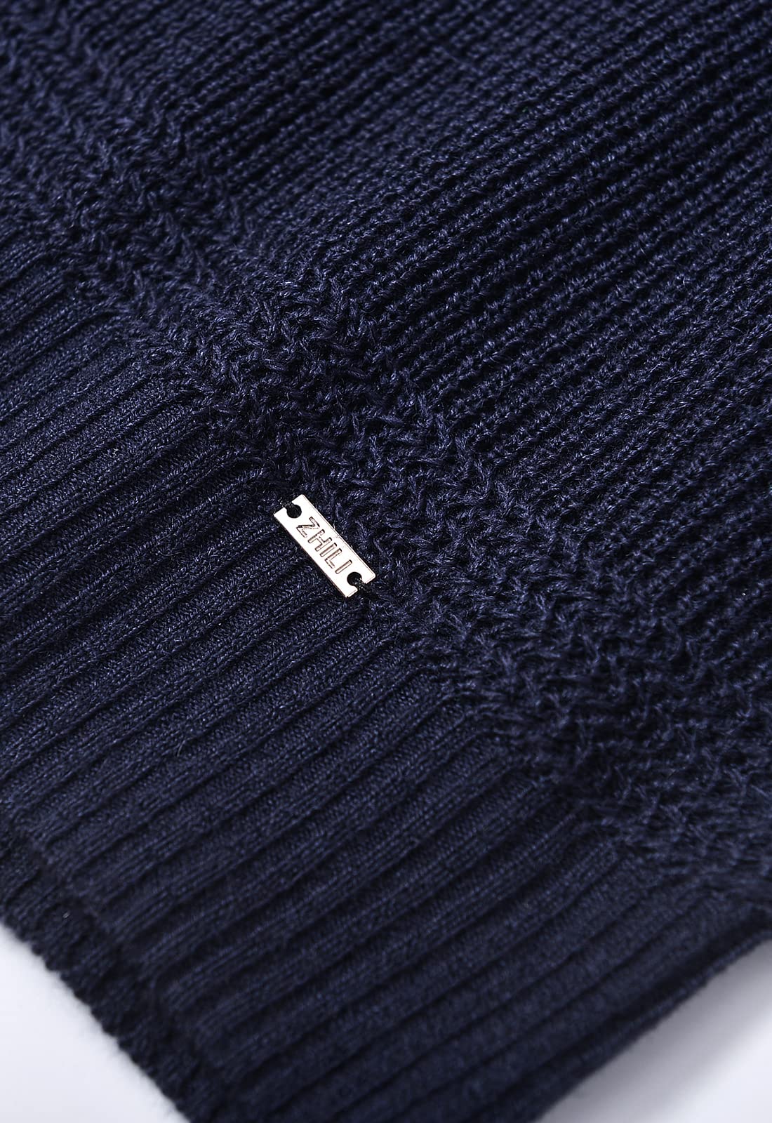 Men's Lightweight Crewneck Sweater - Soft Touch Waffle Stitch Pullover for Men | Perfect for Casual Wear, Layering & Fall/Winter Fashion