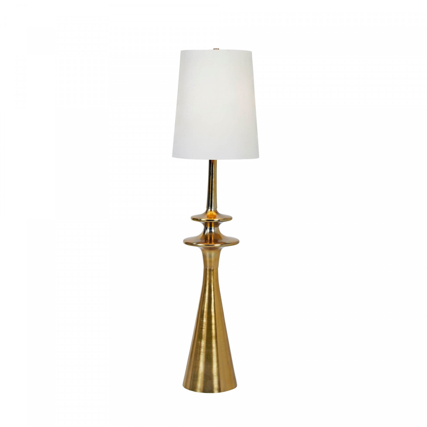 Brenna Modern Gold Floor Lamp - Elegant Standing Light for Living Room, Bedroom & Office - Brighten Your Home Decor with Stylish Lighting