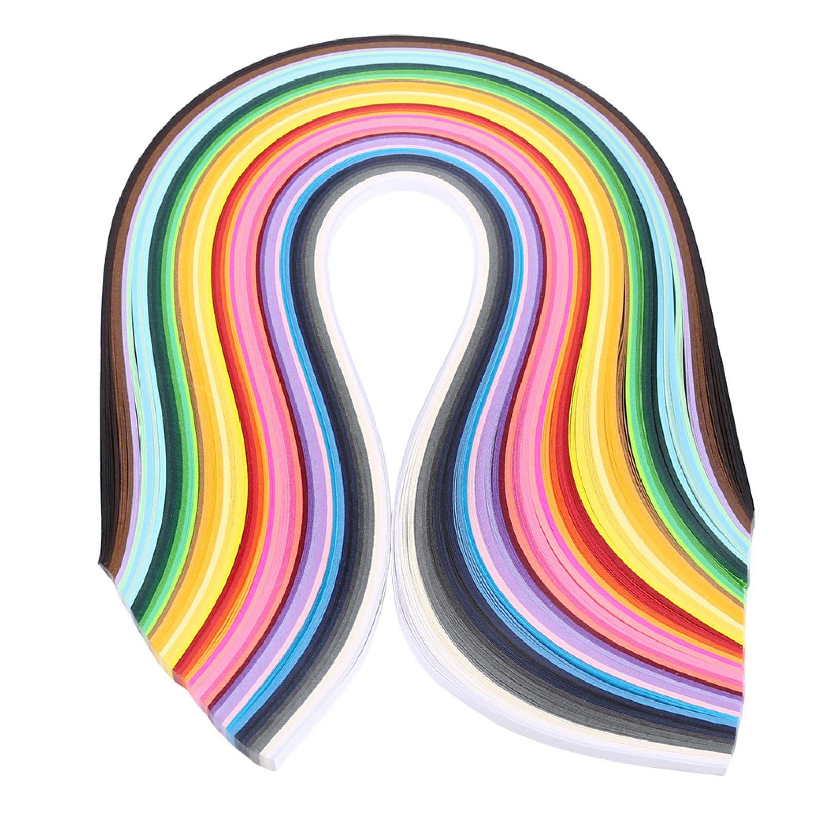 03 Quilling Kit with Paper Strips & Tools - Complete DIY Quilling Supplies Set for Scrapbooking, Card Making, Wedding Decorations & Classroom Crafts - Durable Quilling Tools for Beginners & Professionals