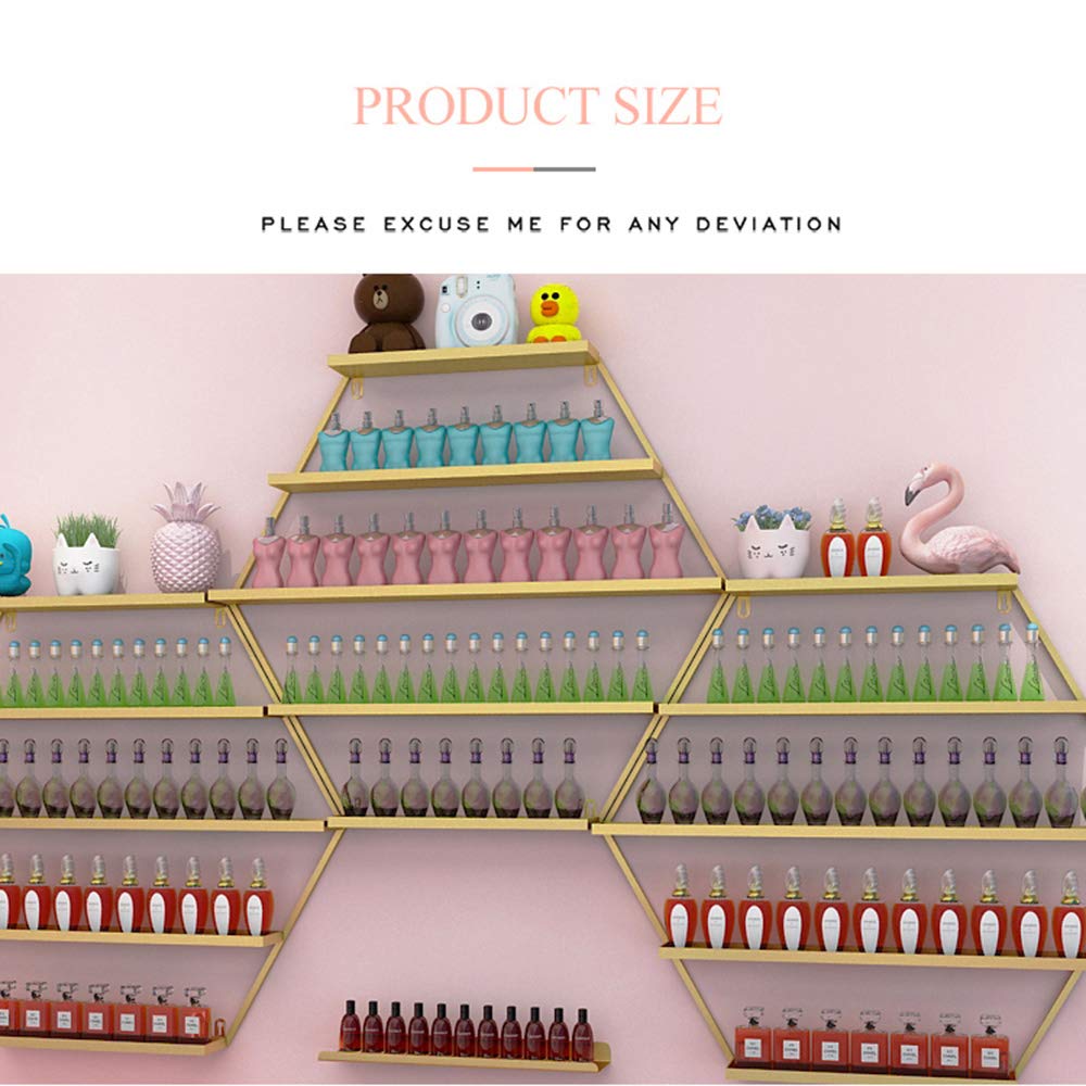 Metal Wall-Mounted Nail Polish & Essential Oil Organizer - 12-Tier Display Shelf for Salon, Spa & Home - Perfect for Cosmetics, Perfumes, Spices & Beauty Supplies Storage - Ideal for Nail Salons, Bathrooms & Vanity Organization