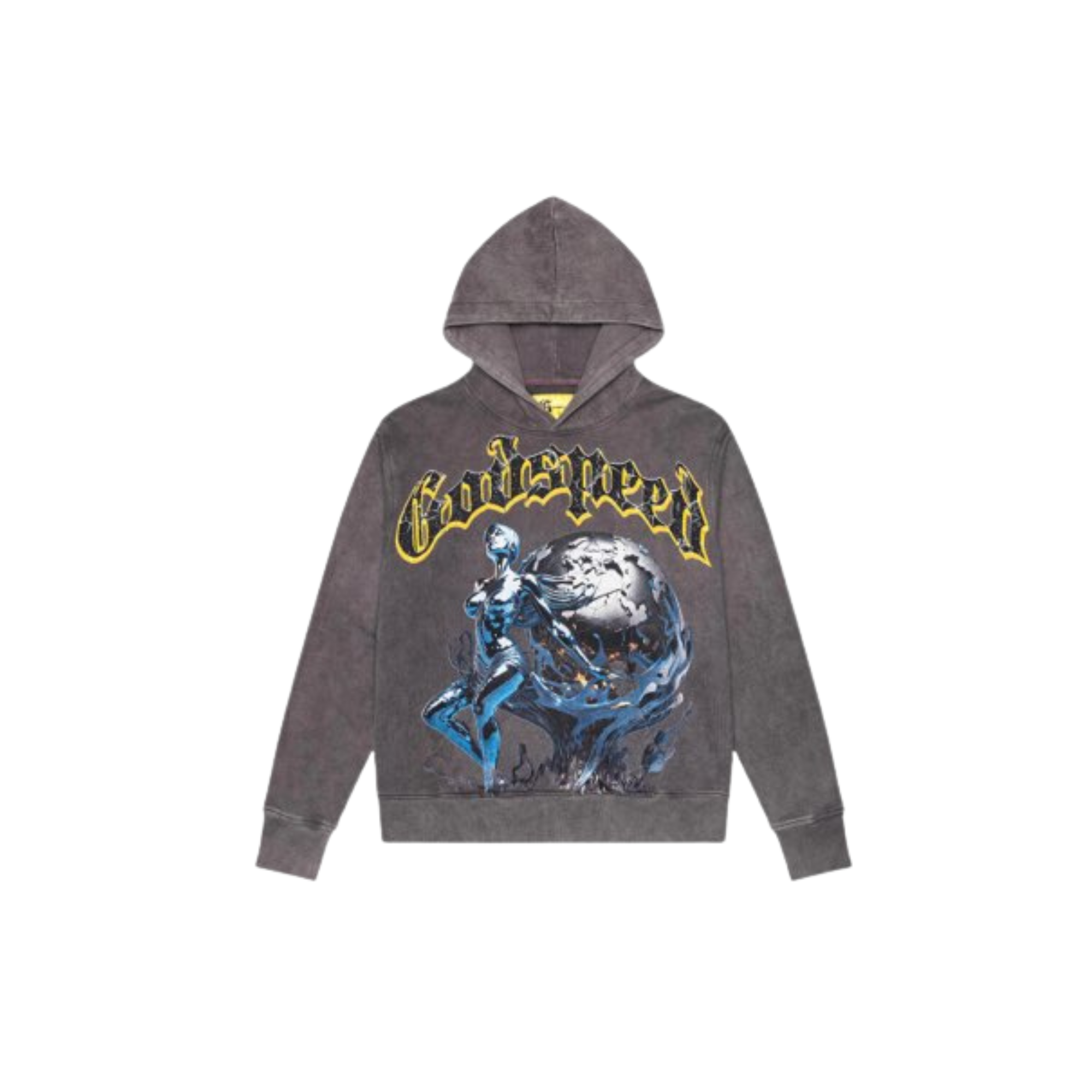 Chrome Seduction Hoodie - Stylish Grey Pullover for Men & Women | Perfect for Casual Wear, Street Fashion & Outdoor Activities