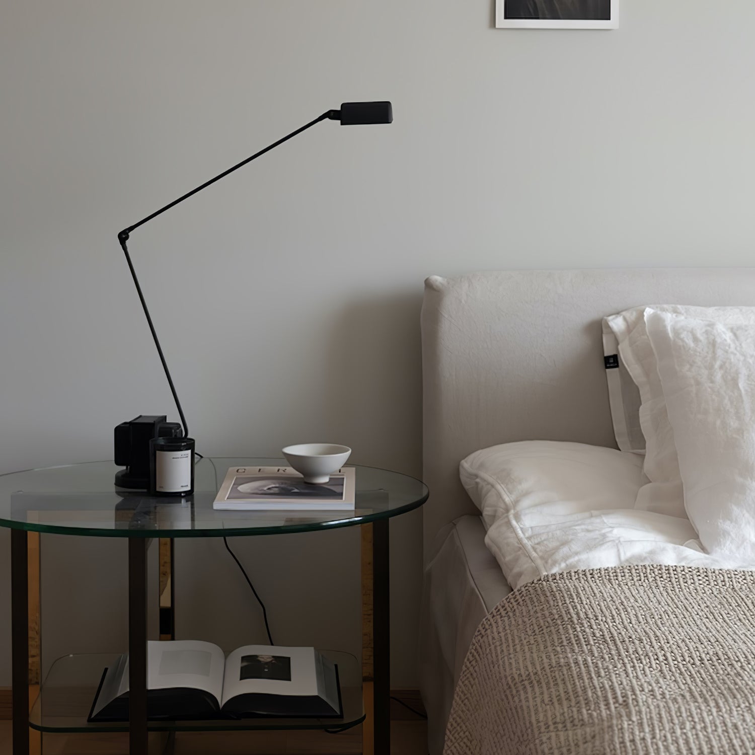 Dynamo Table Lamp - Modern LED Desk Light with Adjustable Brightness, Perfect for Home Office, Study, and Bedroom Reading