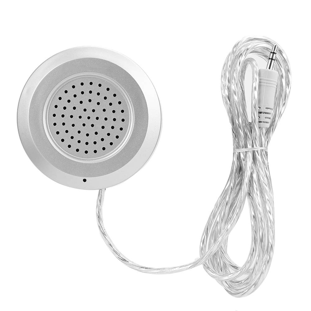 Dual Way Window Speaker Intercom System - Anti-Interference Through Glass Communication, High-Strength Aluminum Alloy Shell for Clear Sound - Perfect for Bank, Office, Retail Store & Transportation Station Windows (Secure Customer Service Solution)