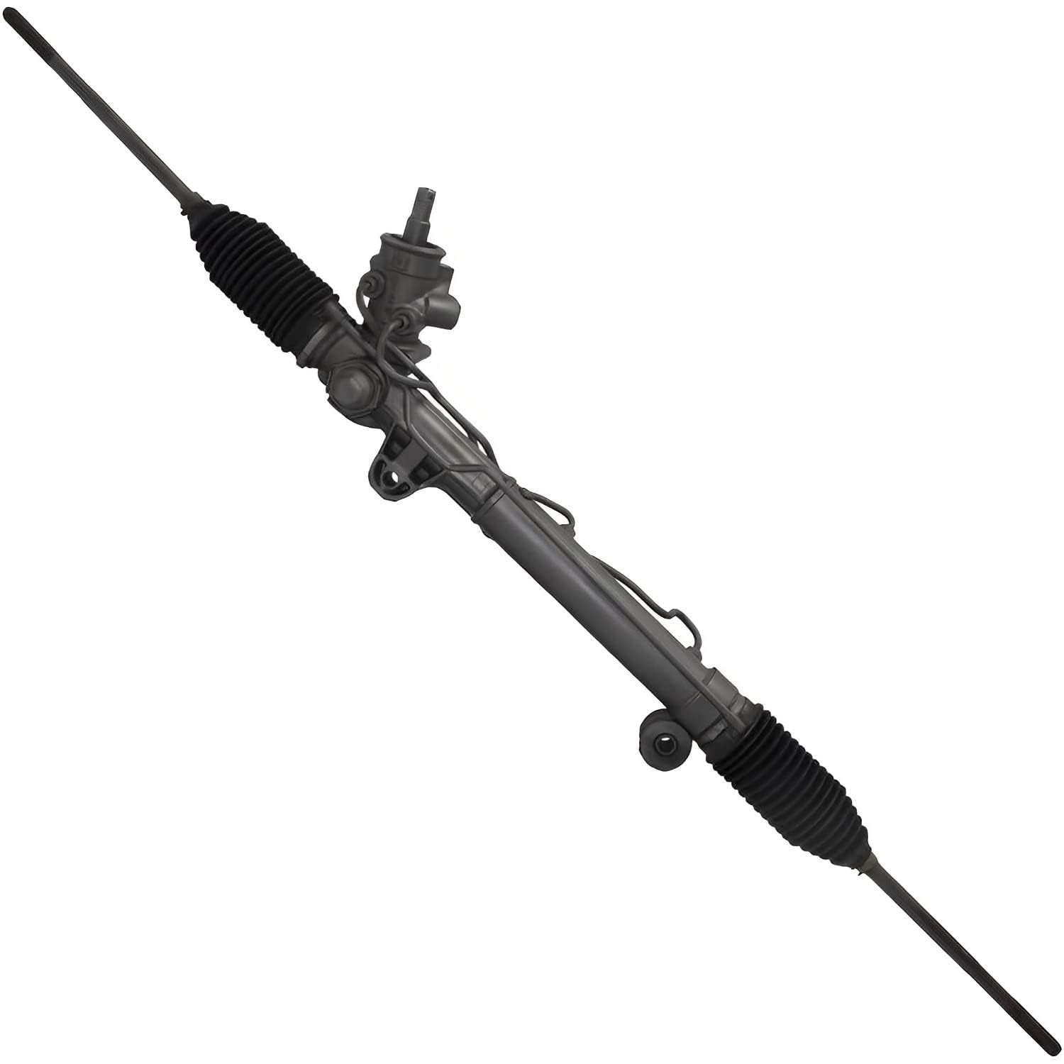 Detroit Axle 3.8L Power Steering Rack and Pinion Kit for Pontiac Grand Prix, Buick LaCrosse, Chevy Impala & Monte Carlo - Includes Steering Pump with Pulley & Front Outer Tie Rods - Perfect for Smooth Steering & Vehicle Maintenance