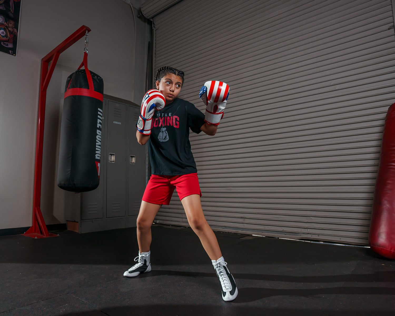 TITLE Boxing Infused Foam Combat USA Training Boxing Gloves - Premium MMA & Kickboxing Gloves for Men & Women - Perfect for Sparring, Bag Work & Fitness Training