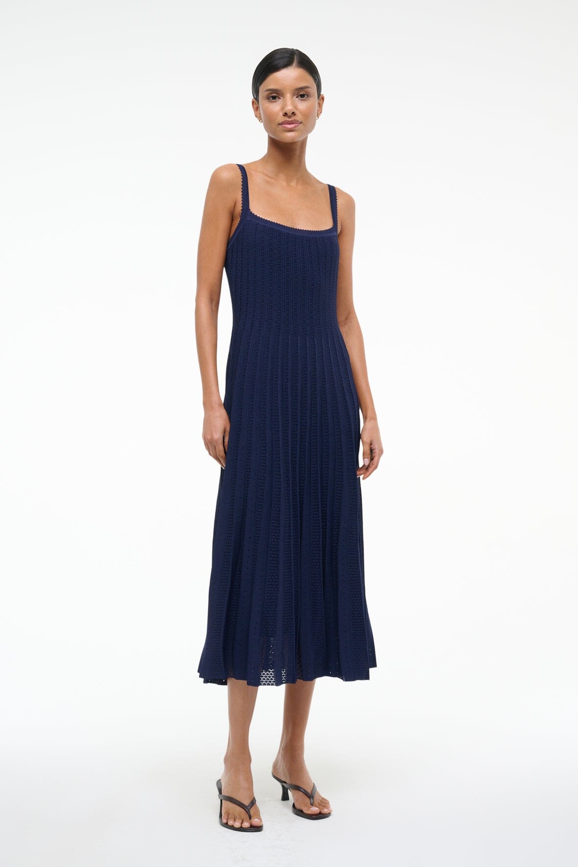 ELLEN DRESS | Navy Blue Women's Casual Dress | Perfect for Summer Outings, Beach Vacations & Date Nights