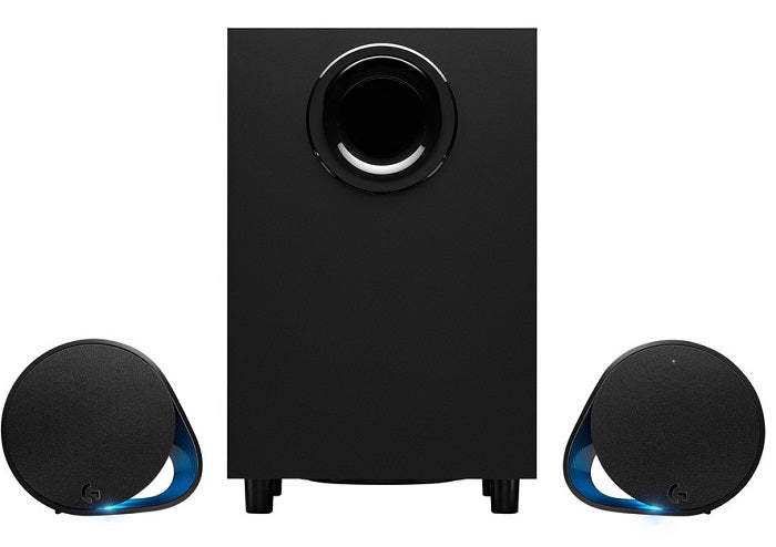 Logitech LIGHTSYNC G560 2.1 Bluetooth Speaker System with RGB Lighting - Premium PC Gaming Speakers for Desktop Computer, Home Theater & Music - Immersive Sound for Gamers, Movies & Parties