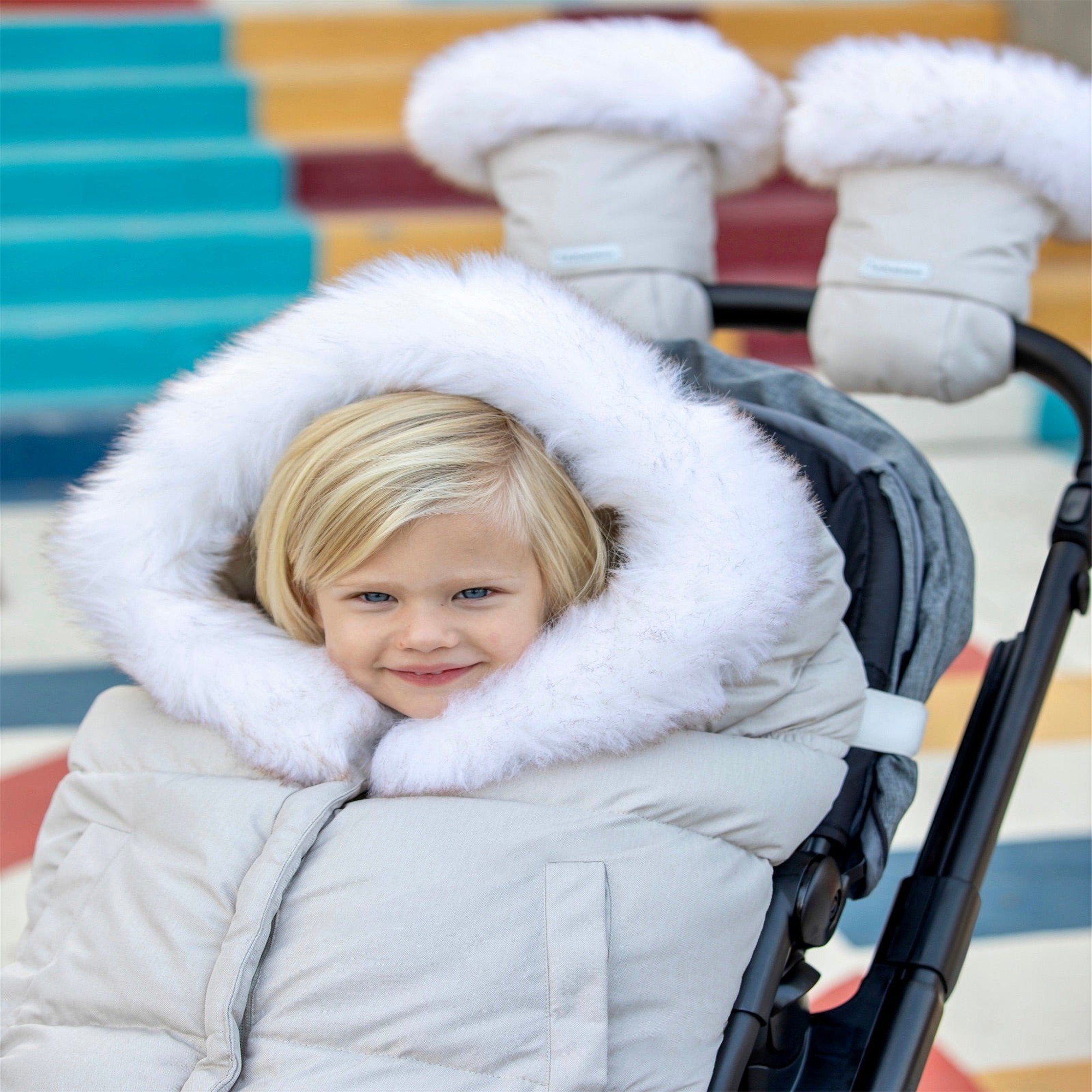 7AM Enfant Evolution 212 Tundra Baby Blanket - Soft & Warm for Strollers, Car Seats & Cribs - Perfect for Newborns & Toddlers