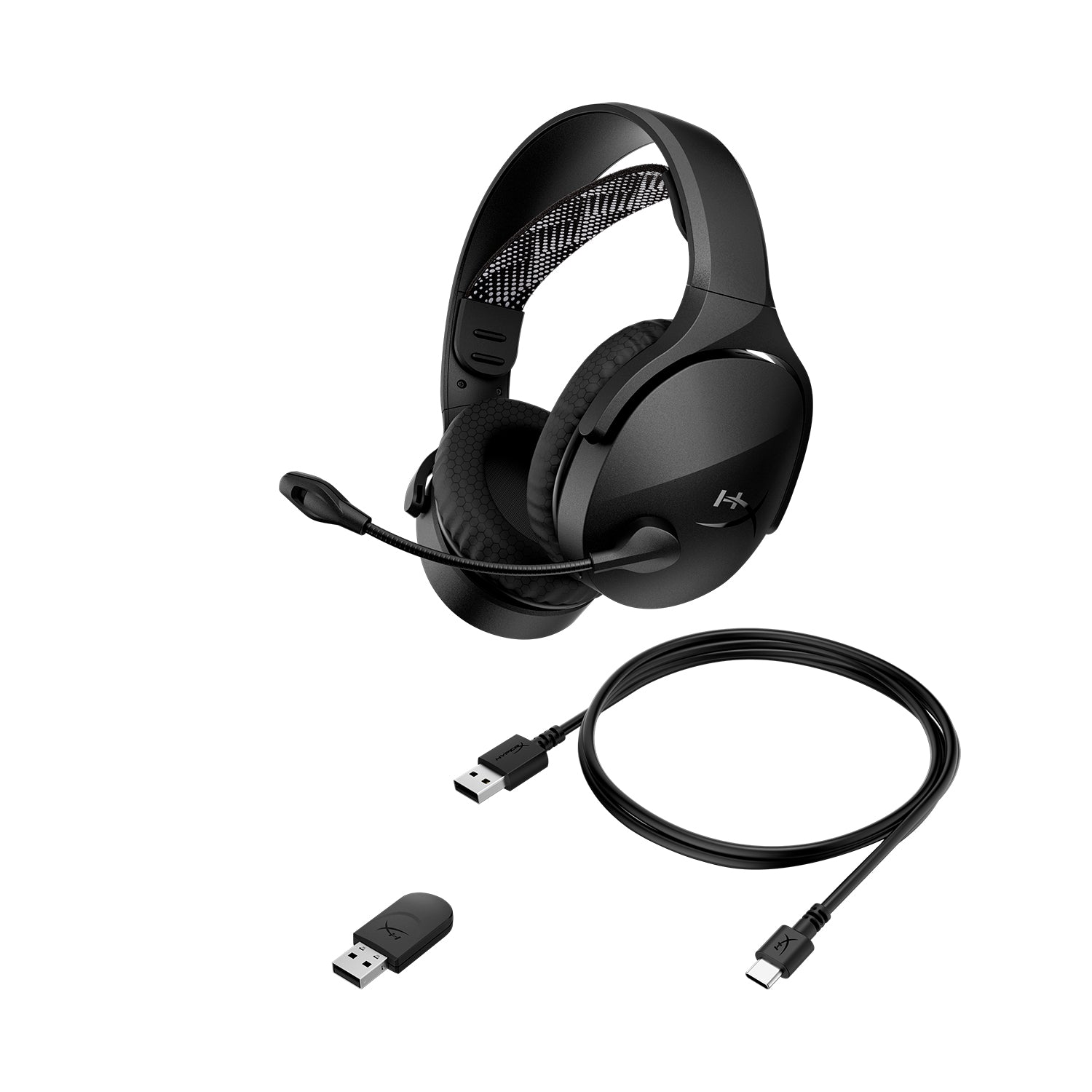 HyperX Cloud Jet Wireless Gaming Headset - Noise Cancelling, 7.1 Surround Sound, 30H Battery - Perfect for PC, PS5, Xbox & Mobile Gaming