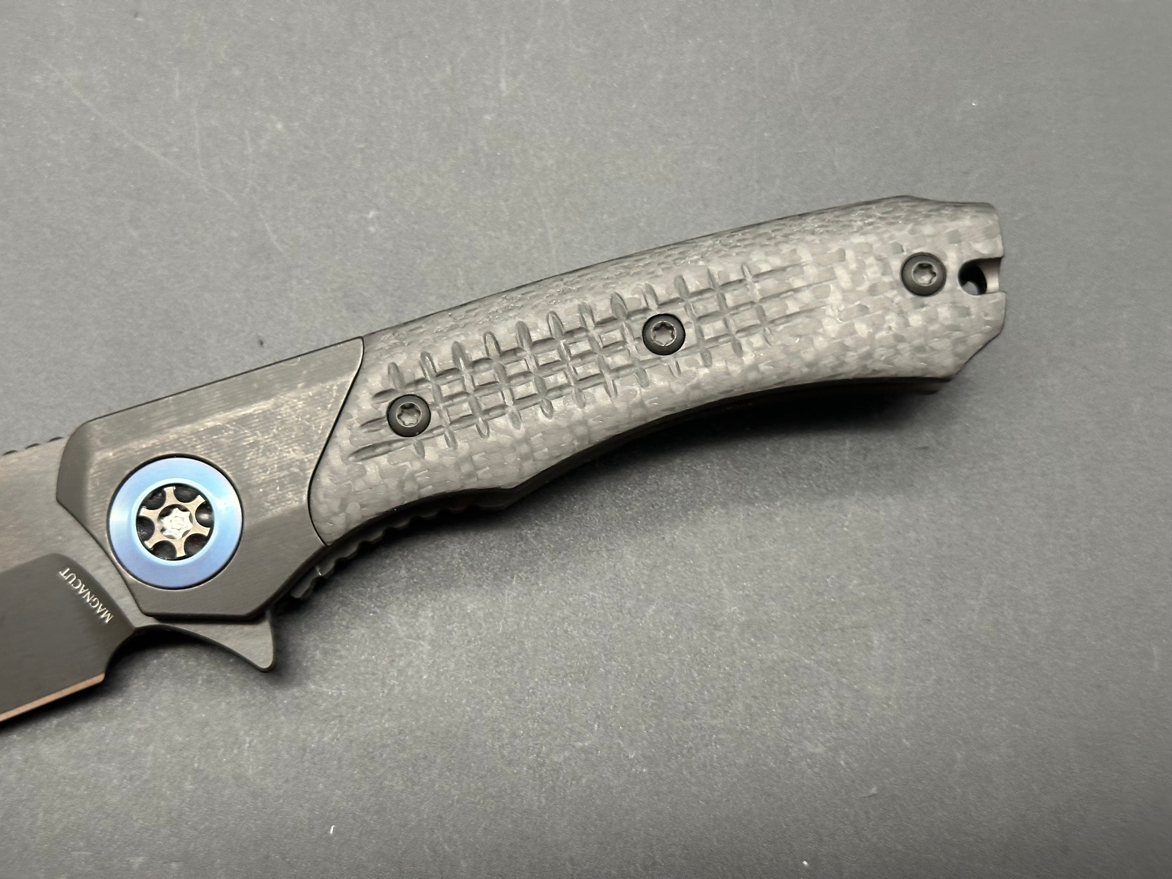 Heretic Wraith V3 EDC Knife - Premium Titanium Folding Pocket Knife for Outdoor, Camping & Everyday Carry | Tactical Utility Blade for Survival, Hiking & Self Defense