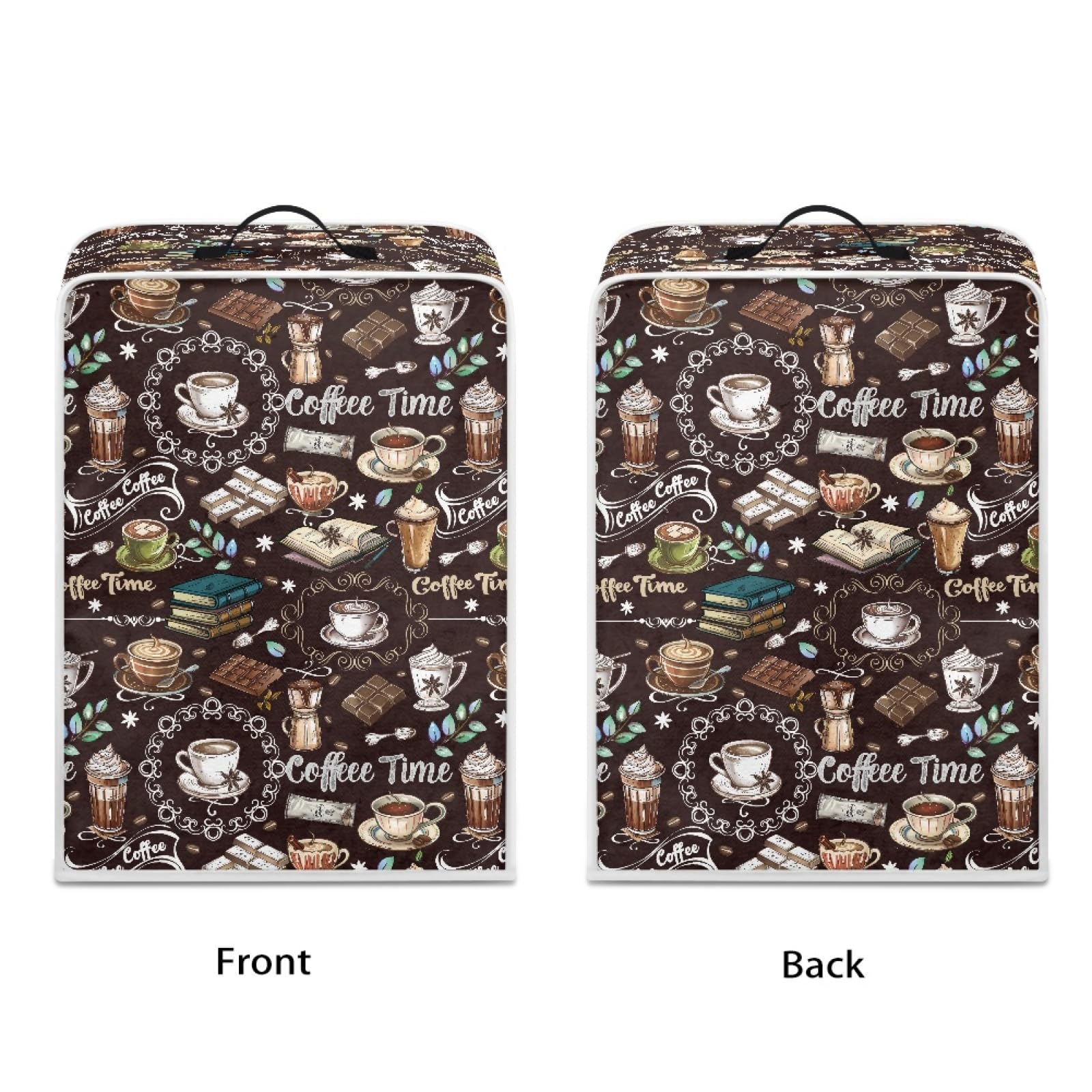 Premium Coffee Maker Cover with Top Handle - Stain & Dust Proof Kitchen Appliance Protector for Keurig, Nespresso & Drip Coffee Machines | Perfect for Home, Office & Cafe Use