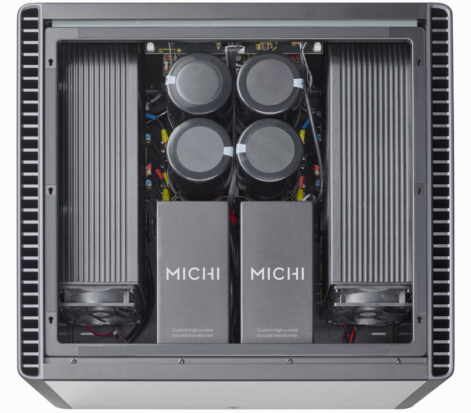 Rotel Michi M8 Monoblock Power Amplifier - High-End Audio for Home Theater & Stereo Systems - Perfect for Audiophiles & Music Enthusiasts