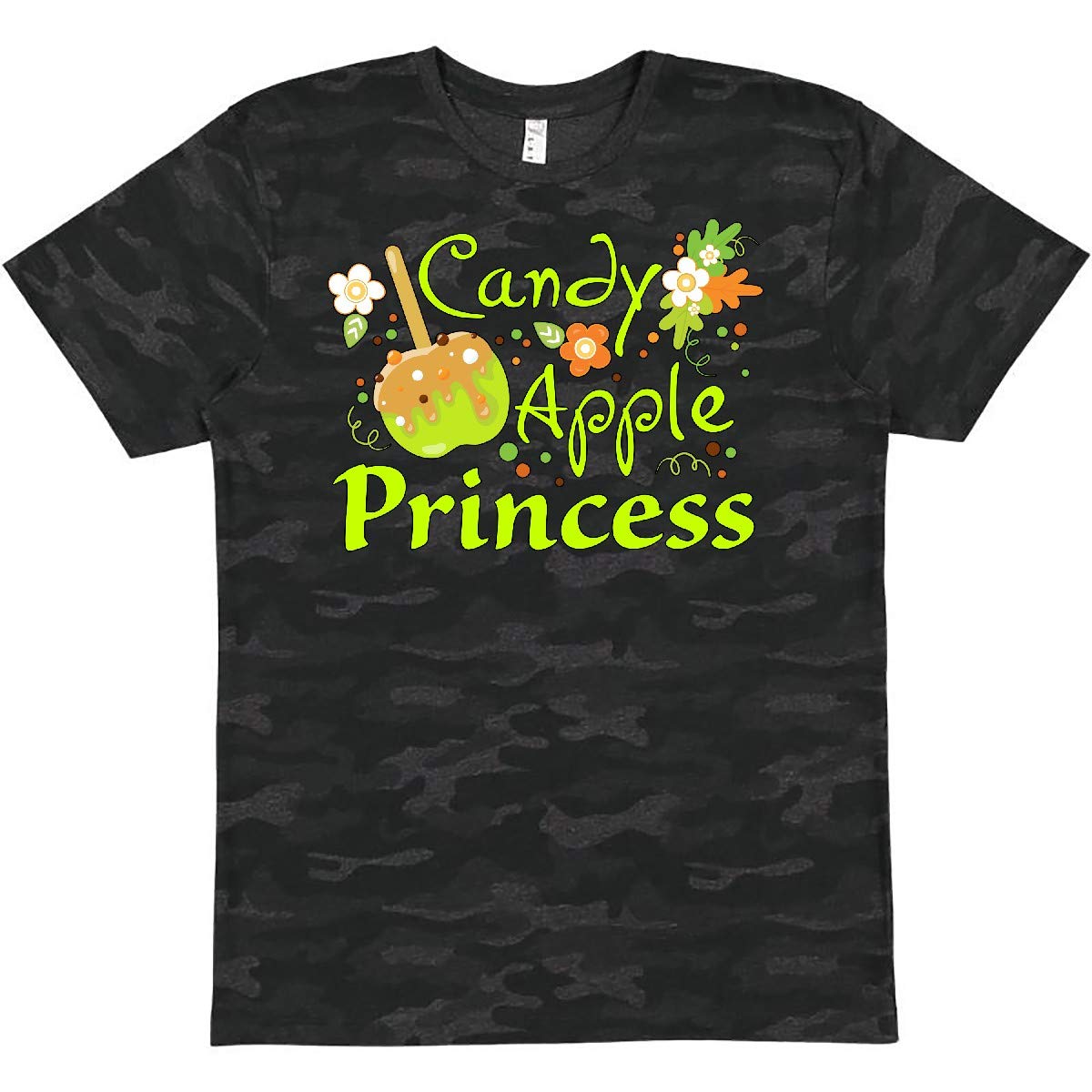 Inktastic Candy Apple Princess T-Shirt for Women - Cute & Comfortable Cotton Tee - Perfect for Disney Trips, Birthday Parties & Princess-Themed Events